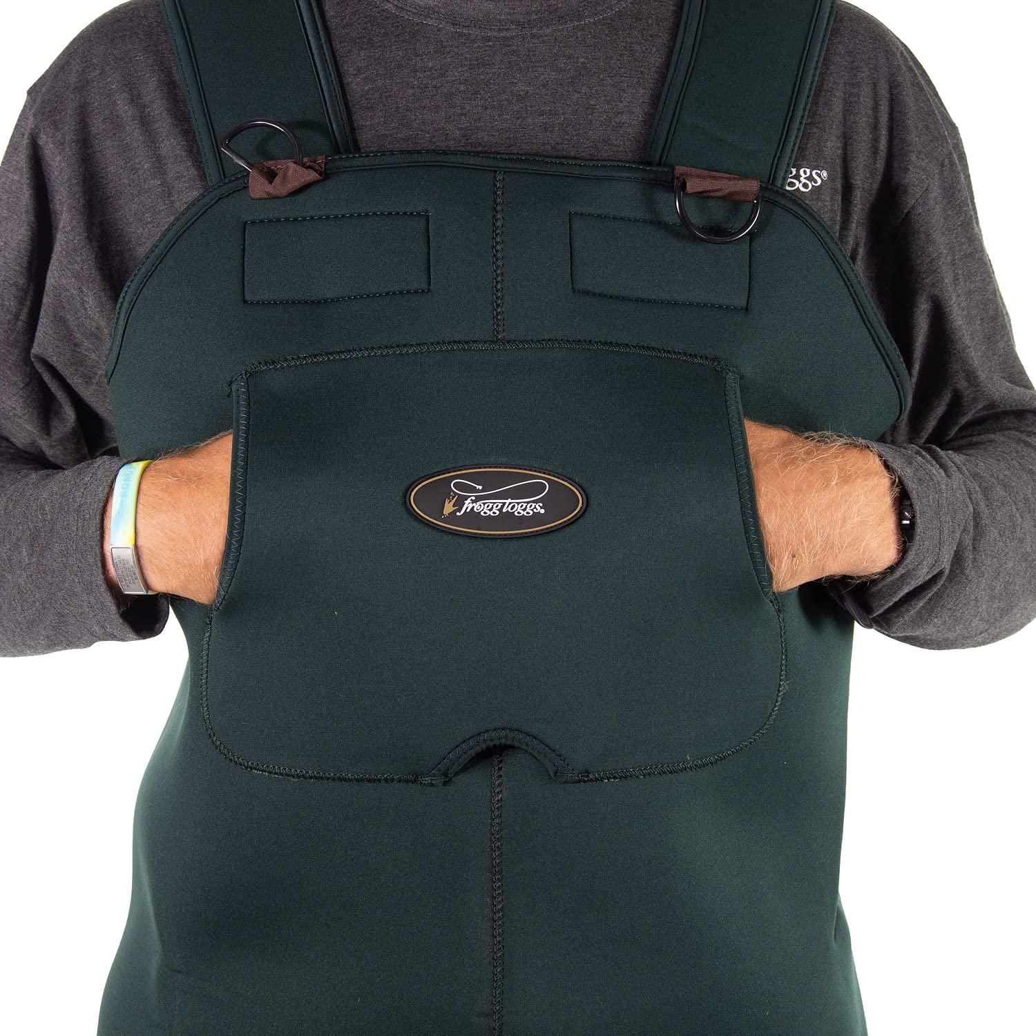 Frogg Toggs Amphib Neoprene Stockingfoot Chest Wader | Forest Green | Size MD