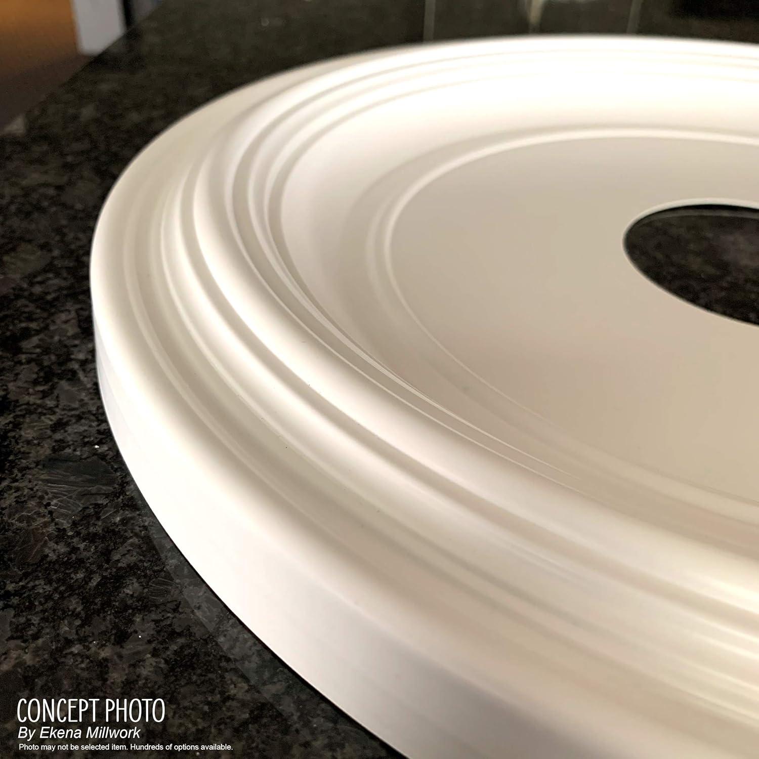 16"OD x 3 1/2"ID x 1"P Baltimore Thermoformed PVC Ceiling Medallion (Fits Canopies up to 6 1/2")