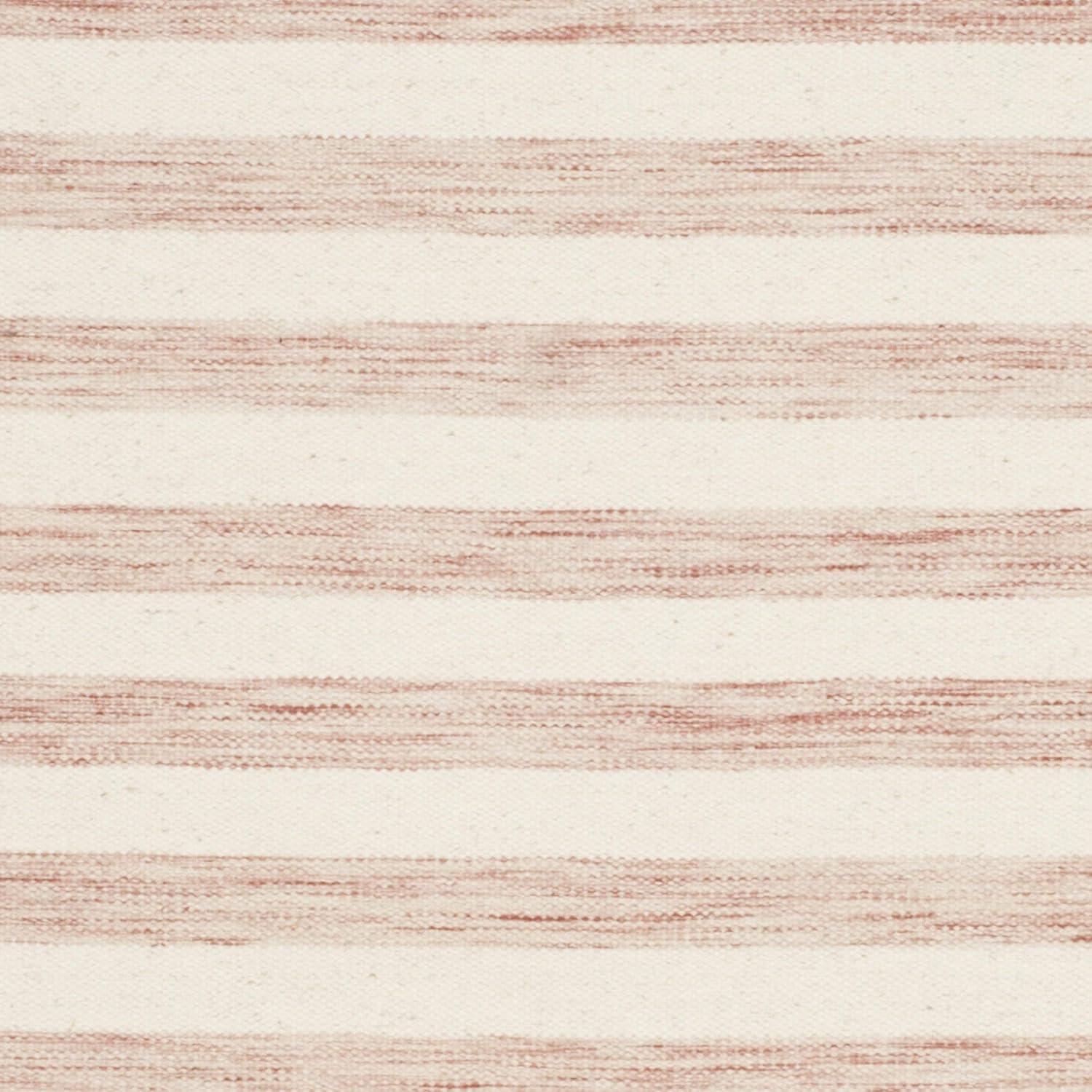 Handmade Rust/Ivory Wool Flatweave 6' x 9' Area Rug