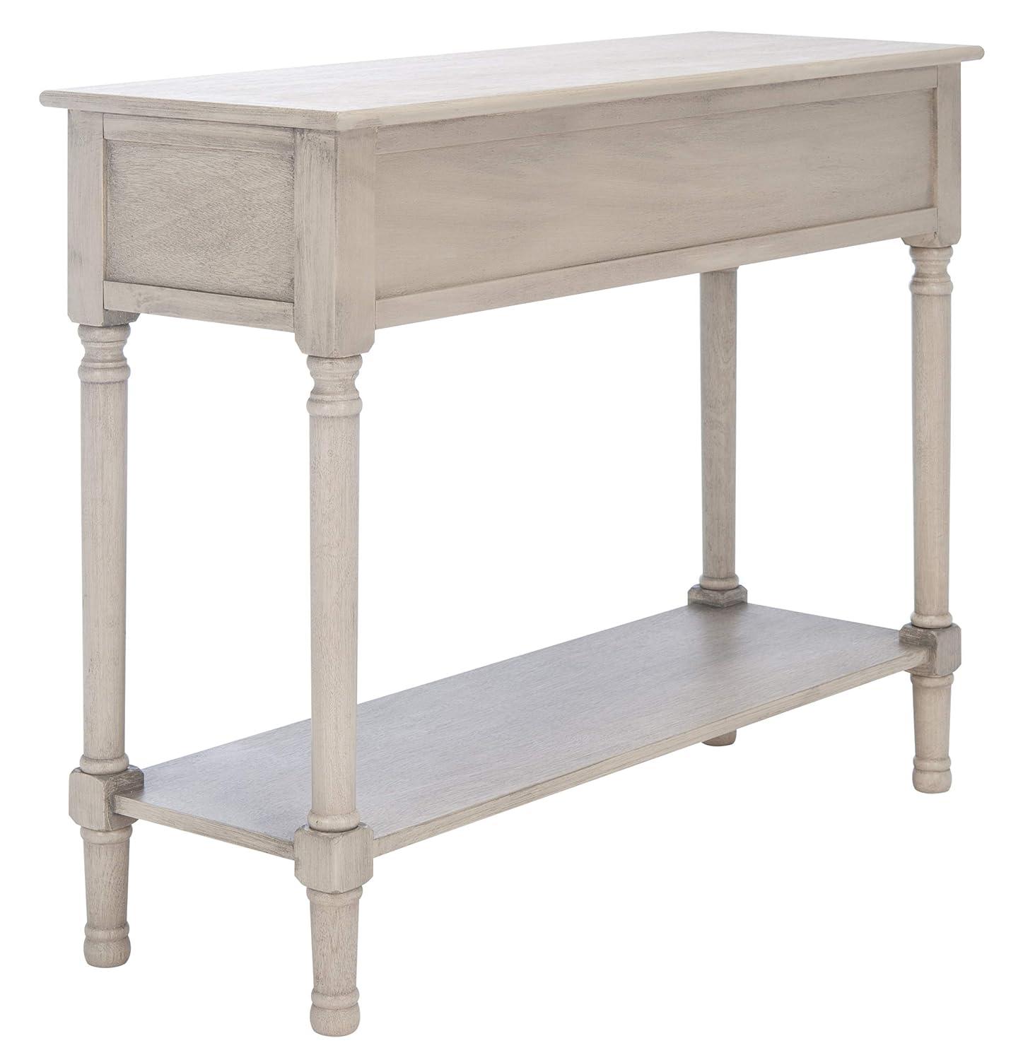 Tate 2 Drawer Console Table - Greige - Safavieh