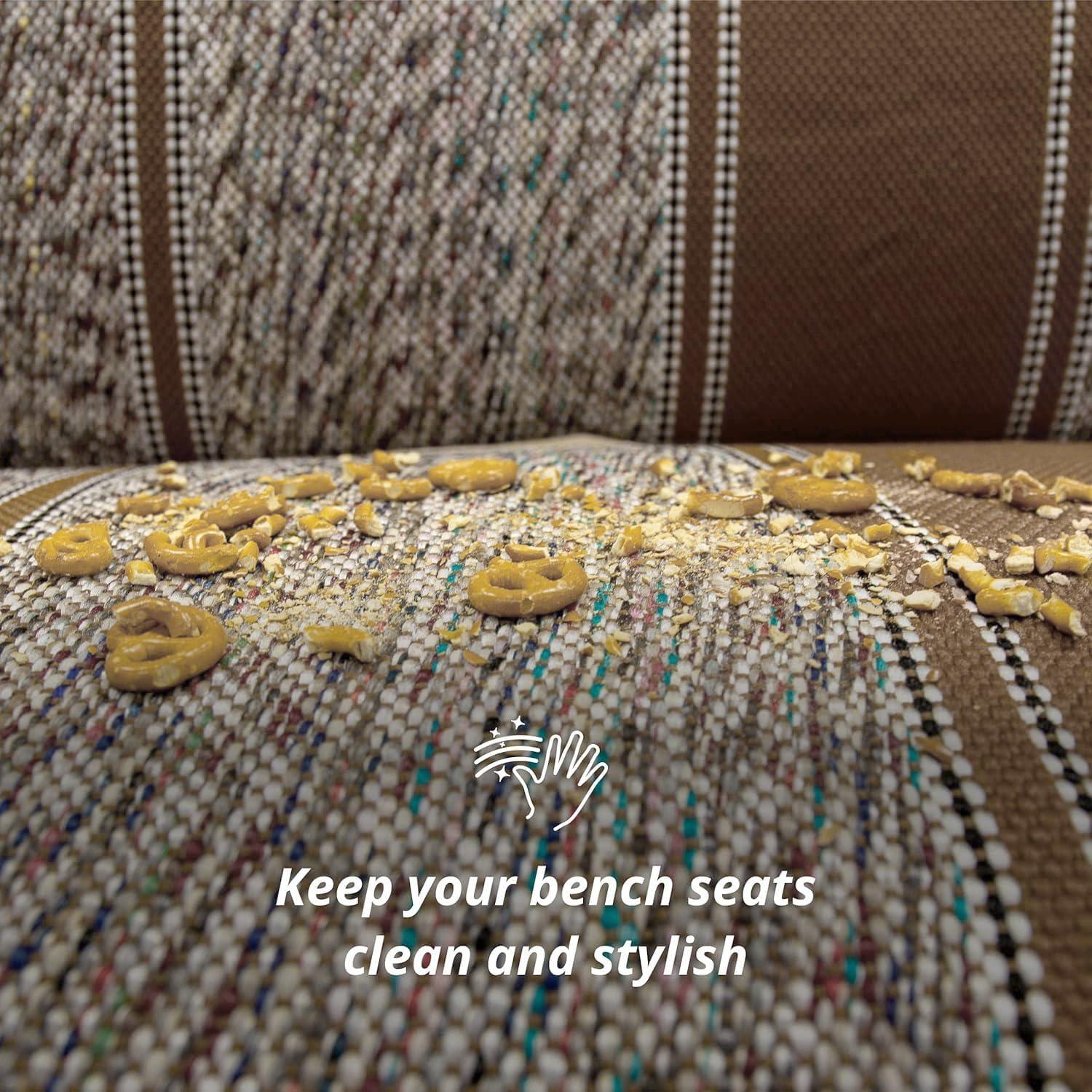 Seat Covers Unlimited - Universal Car Seat Cover for Truck and Car Bench Seats That are One Piece and Durable for Long Lasting Protection - Brown