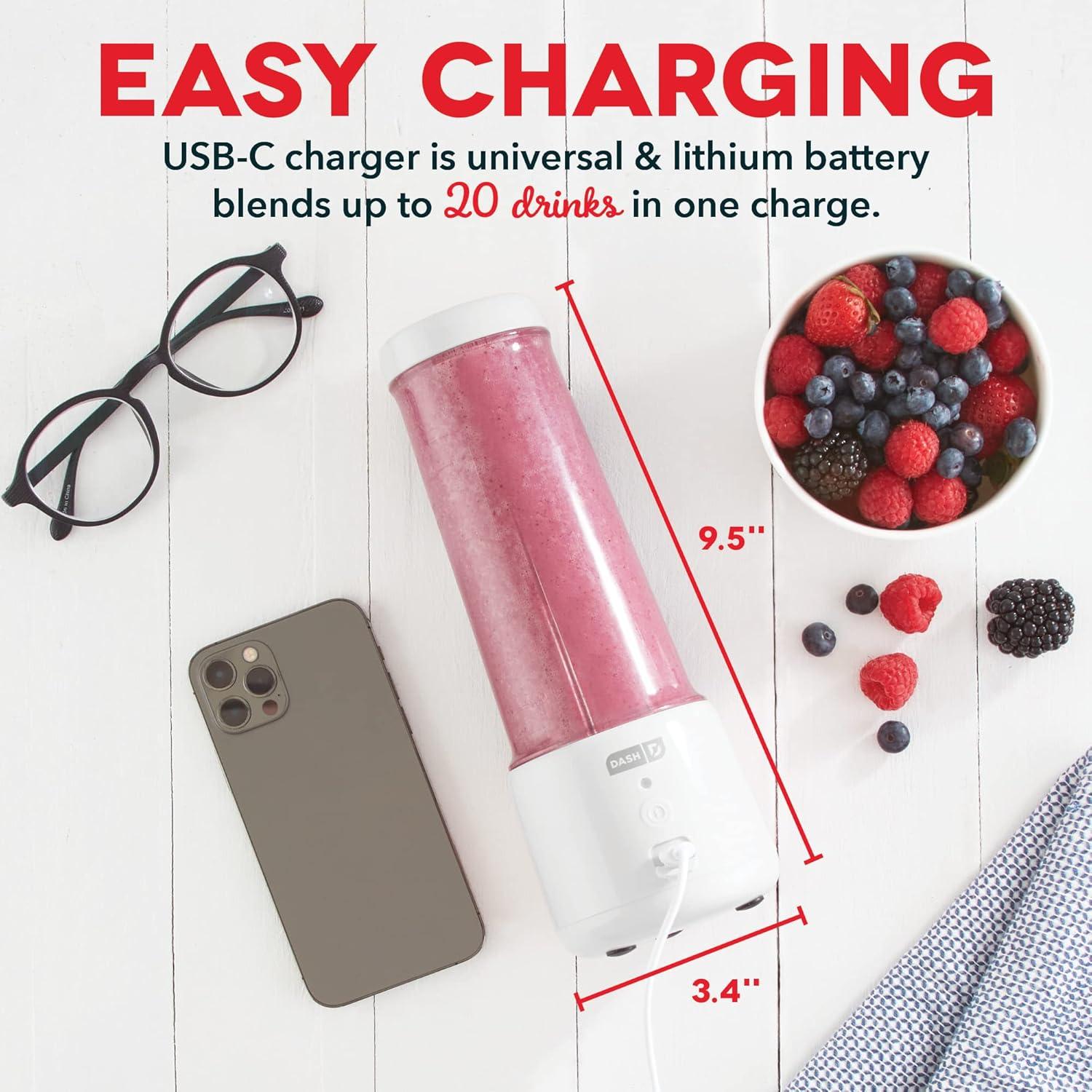 Dash Portable USB Blender White