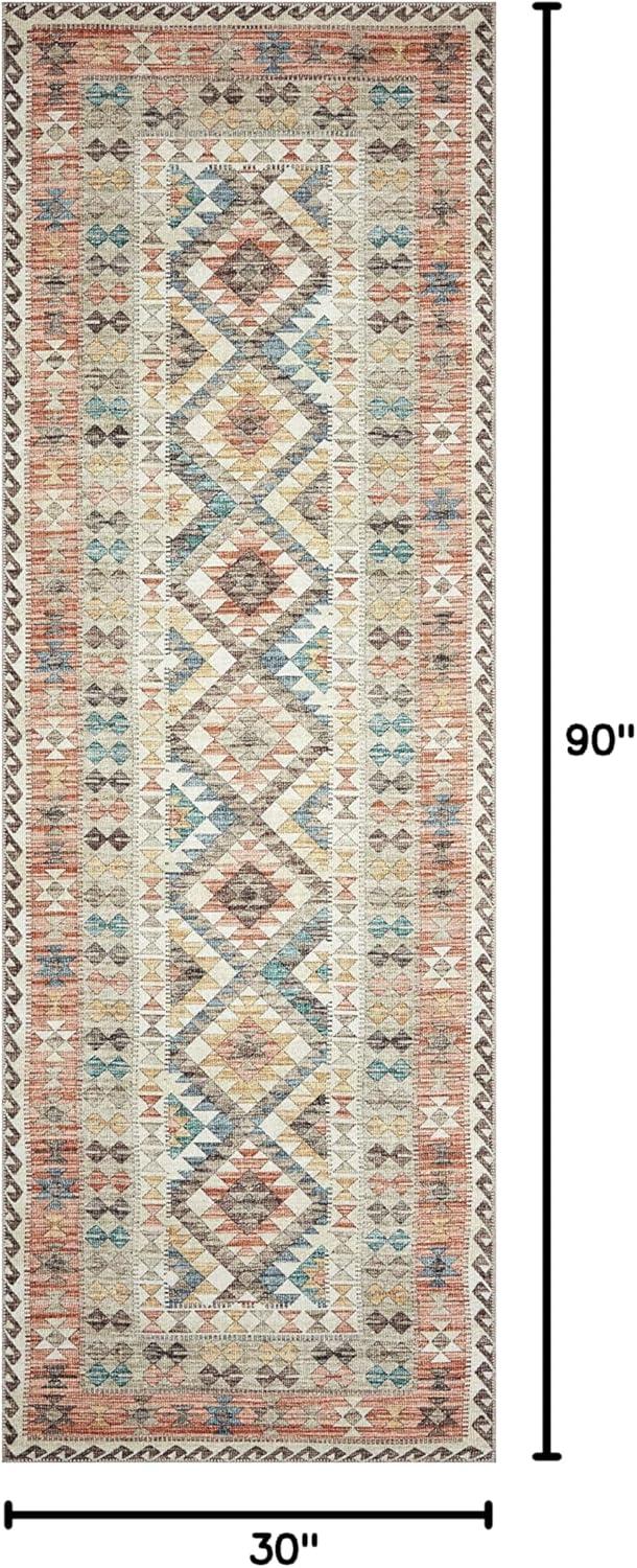 Loloi II Zion ZIO-04 Southwestern Traditional Area Rug, 2' 6" x 7' 6"