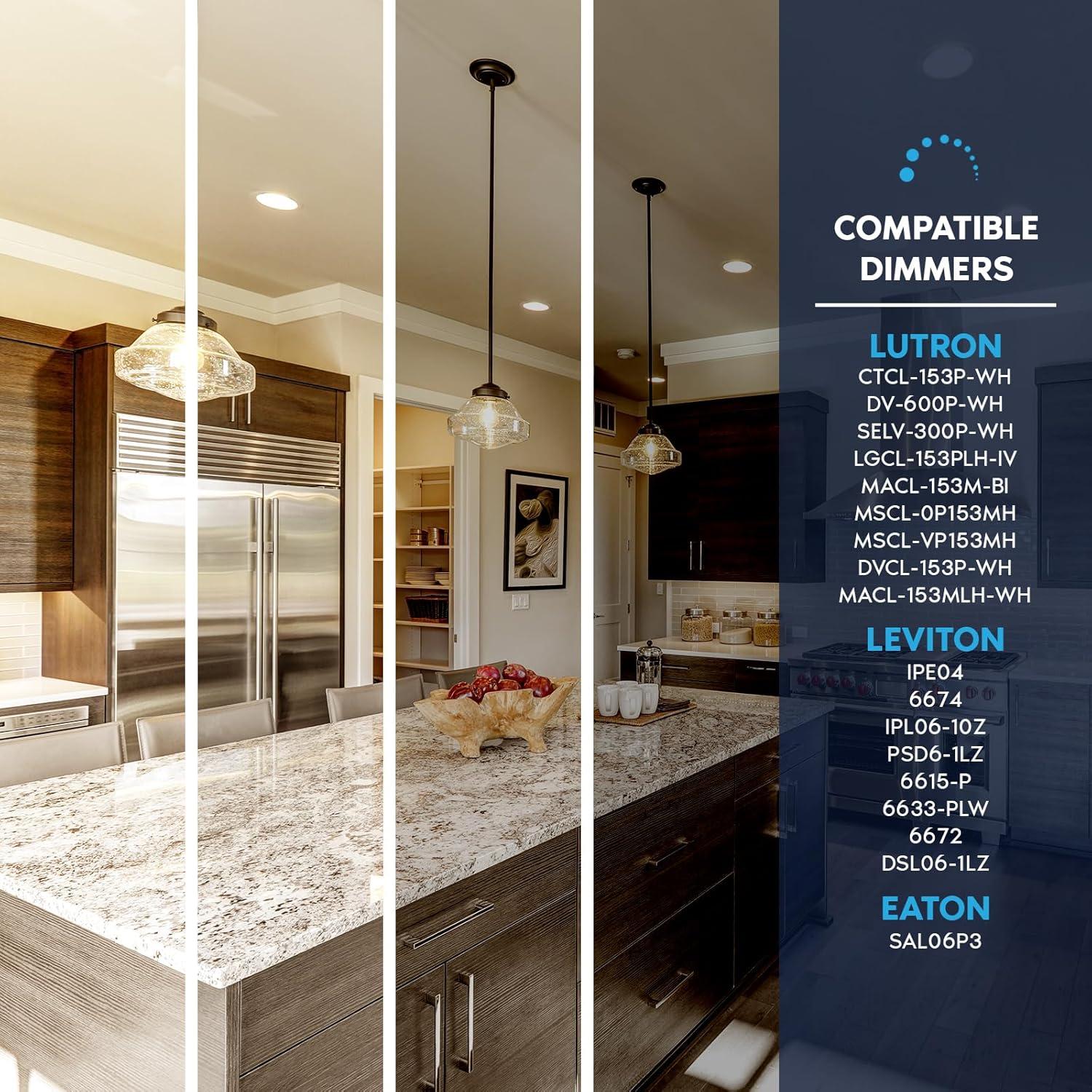 8 Watt (60 Watt Equivalent), Edison A19 LED, Dimmable Light Bulb, E26/Medium (Standard) Base