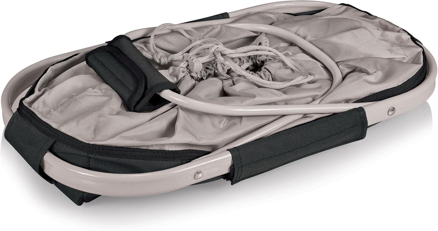 ONIVA - a Picnic Time brand Metro Shopping Basket - Insulated Picnic Basket - Collapsible Market Basket - Utility Tote Cooler Bag
