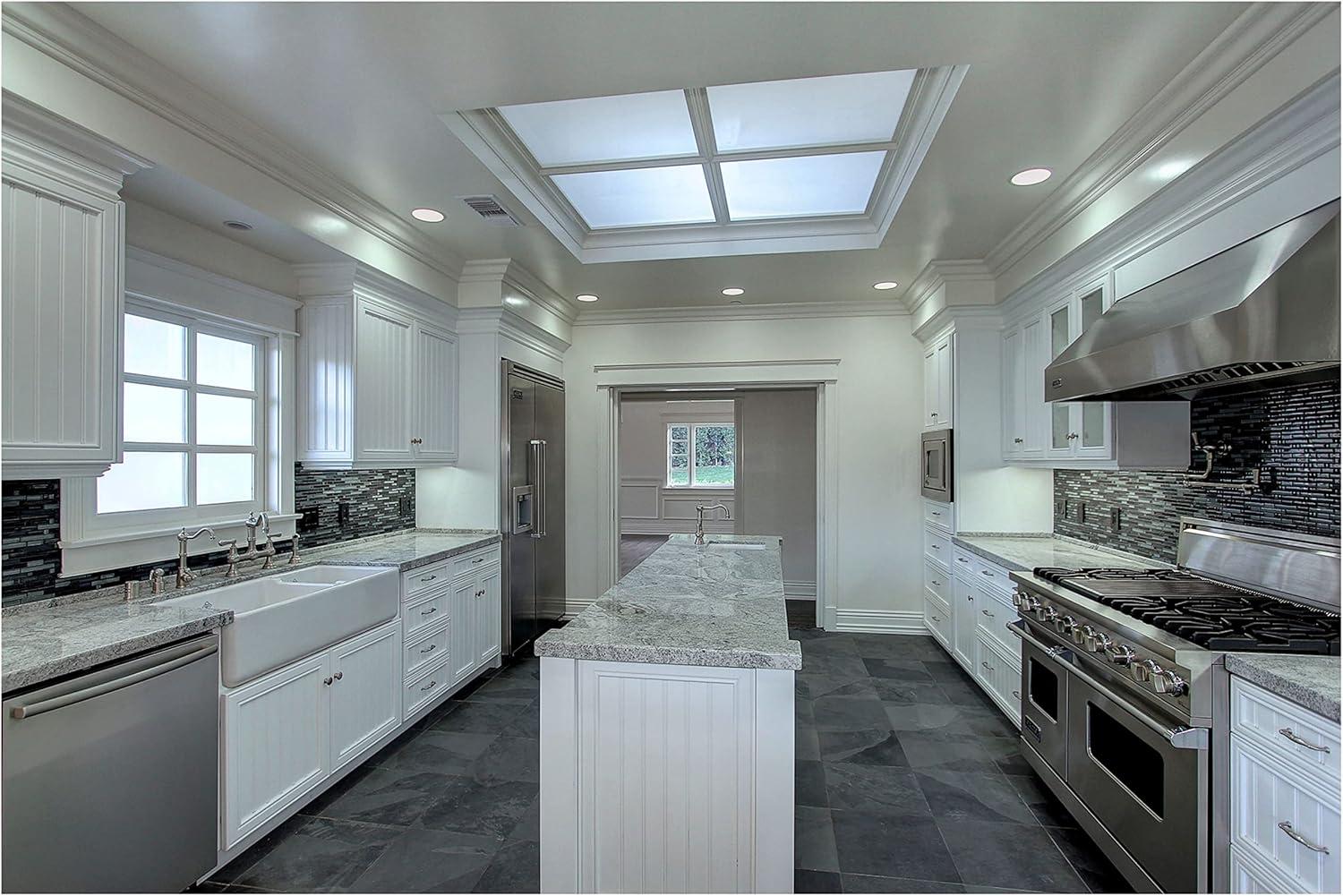 Shaws RC4019WH Lancaster 40" Double Bowl Farmhouse Apron Front Fireclay Kitchen Sink