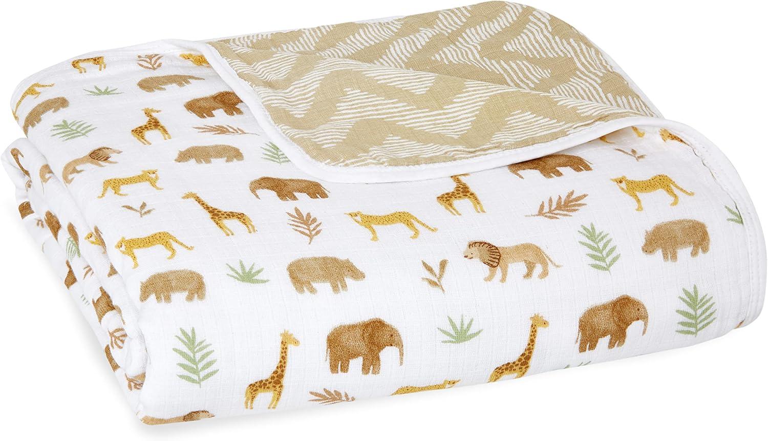 aden + anais essentials Muslin Baby Blanket - Tanzania