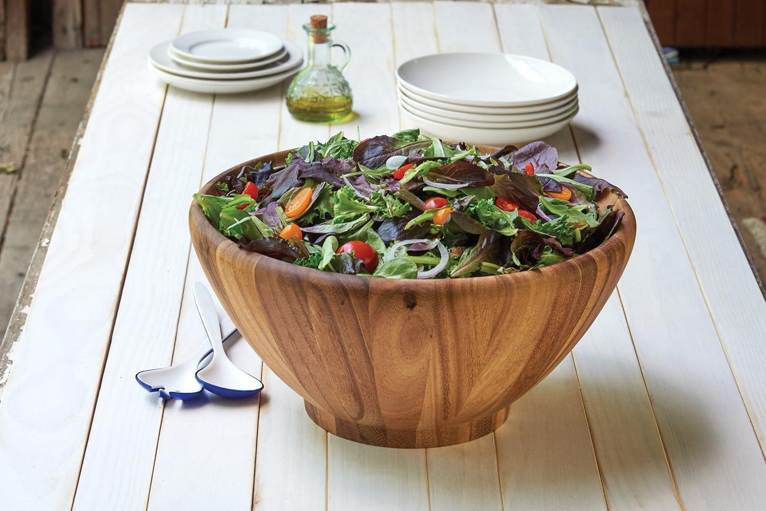 Ironwood Gourmet Gourmet Wood Salad Bowl