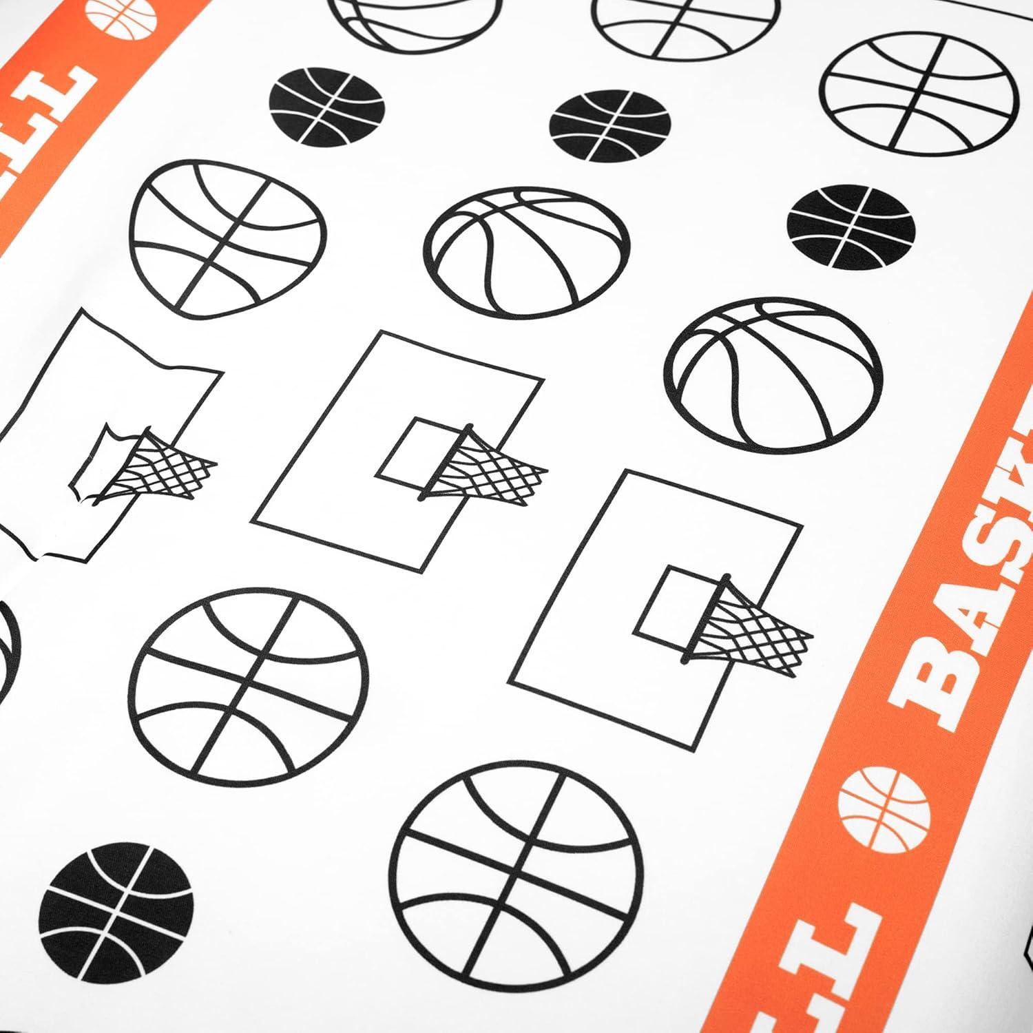 Kids' Basketball Game Reversible Oversized Comforter - Lush Décor