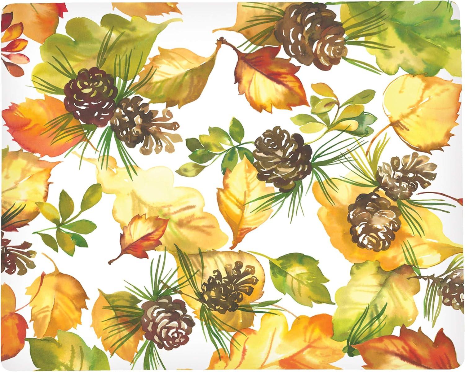 C&F Home Fall Leaves Hardboard Placemat Set of 6