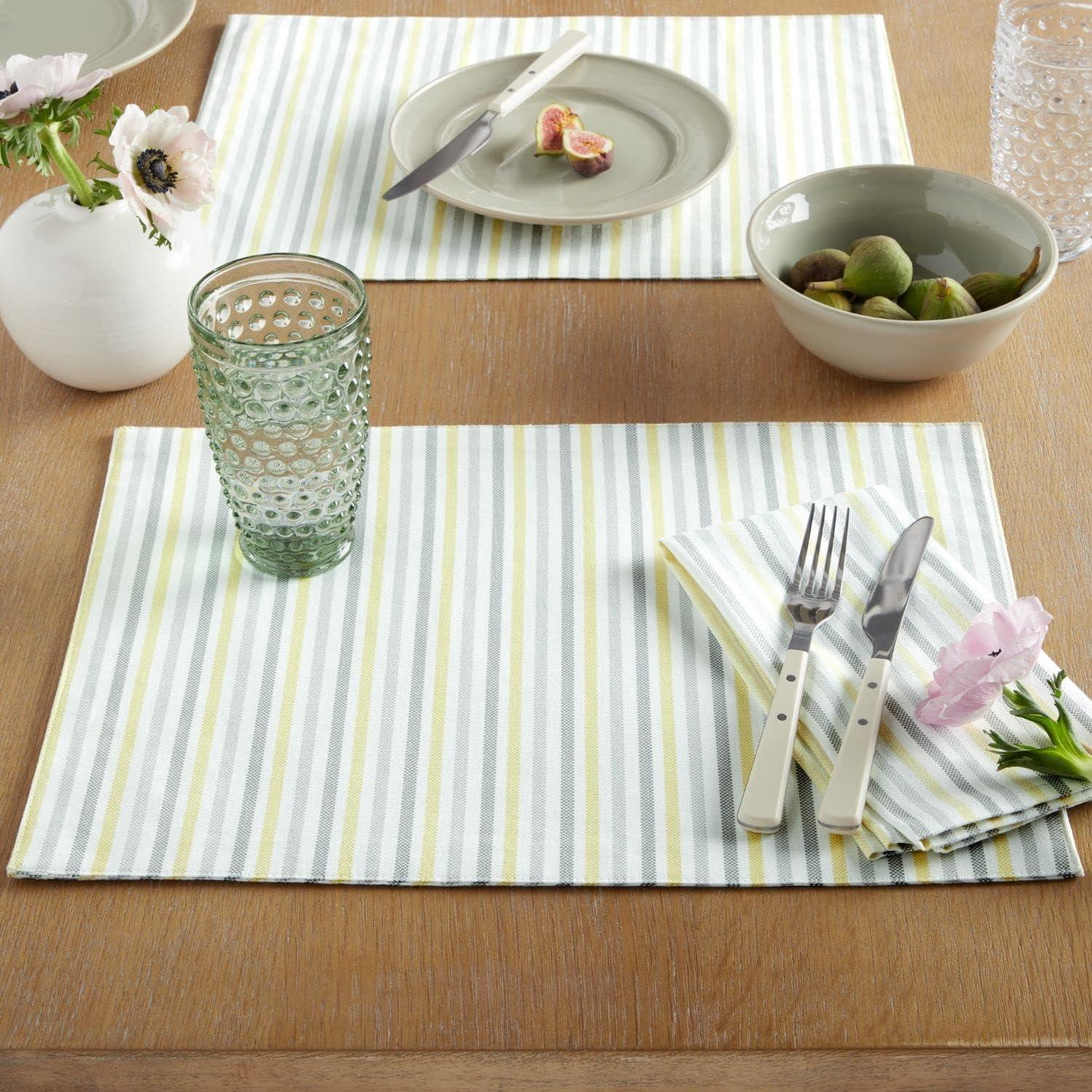 Martha Stewart Daisy Stripe Placemat