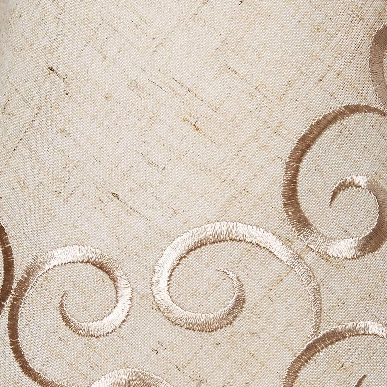 Saro Lifestyle Delicate Embroidered Design Tablecloth