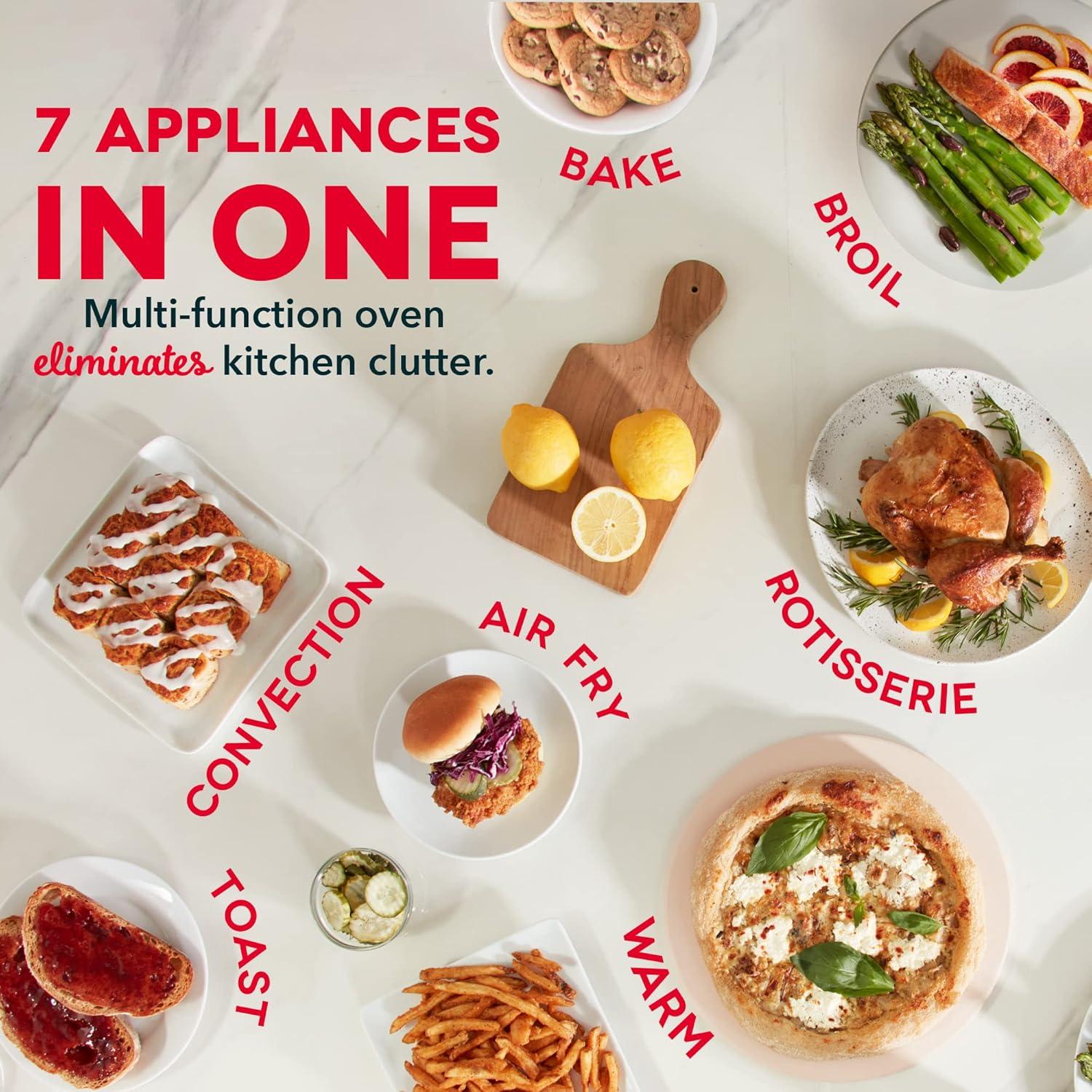 DASH Dash Chef Series Air Fryer Oven with Rotisserie 23Qt