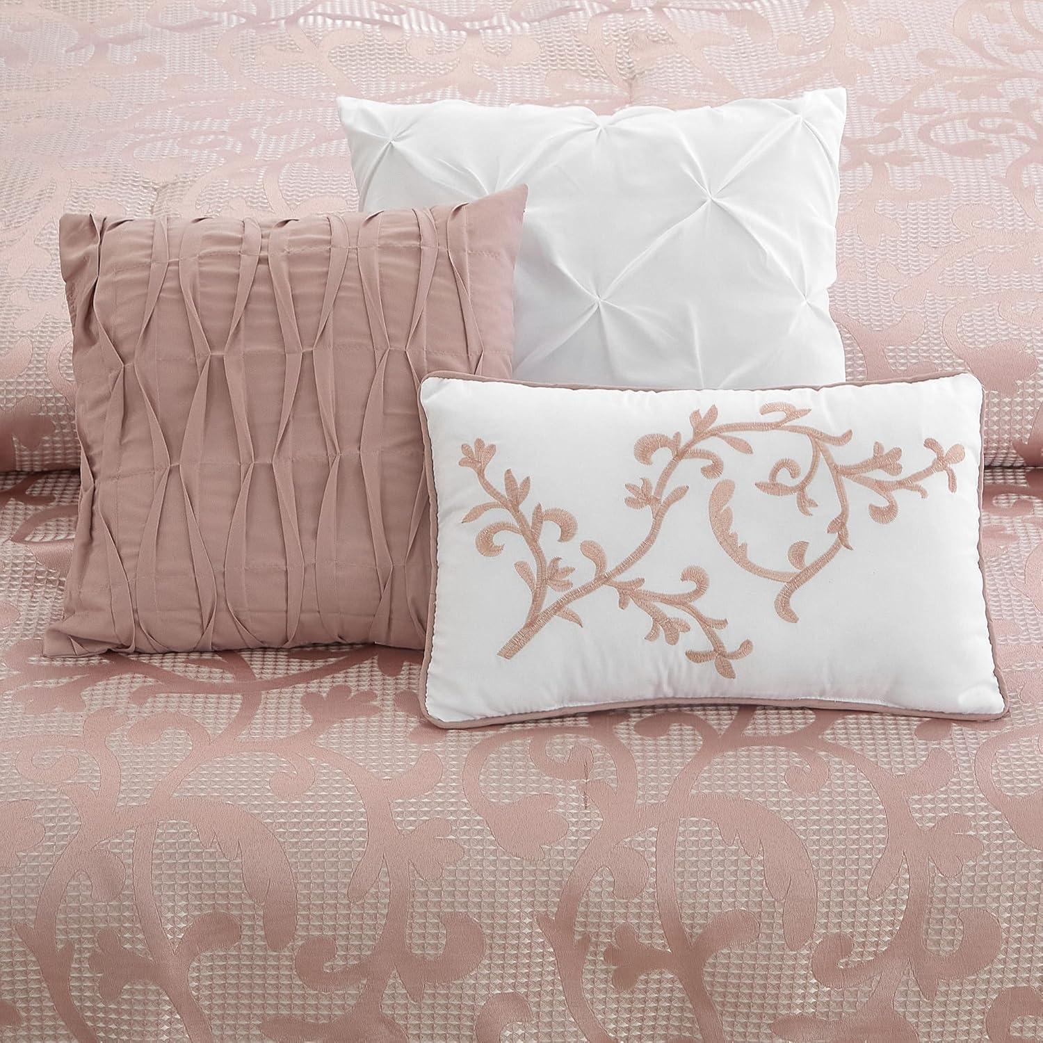 Nanshing America, Inc Janella 14 Piece Luxury Glam Comforter Set