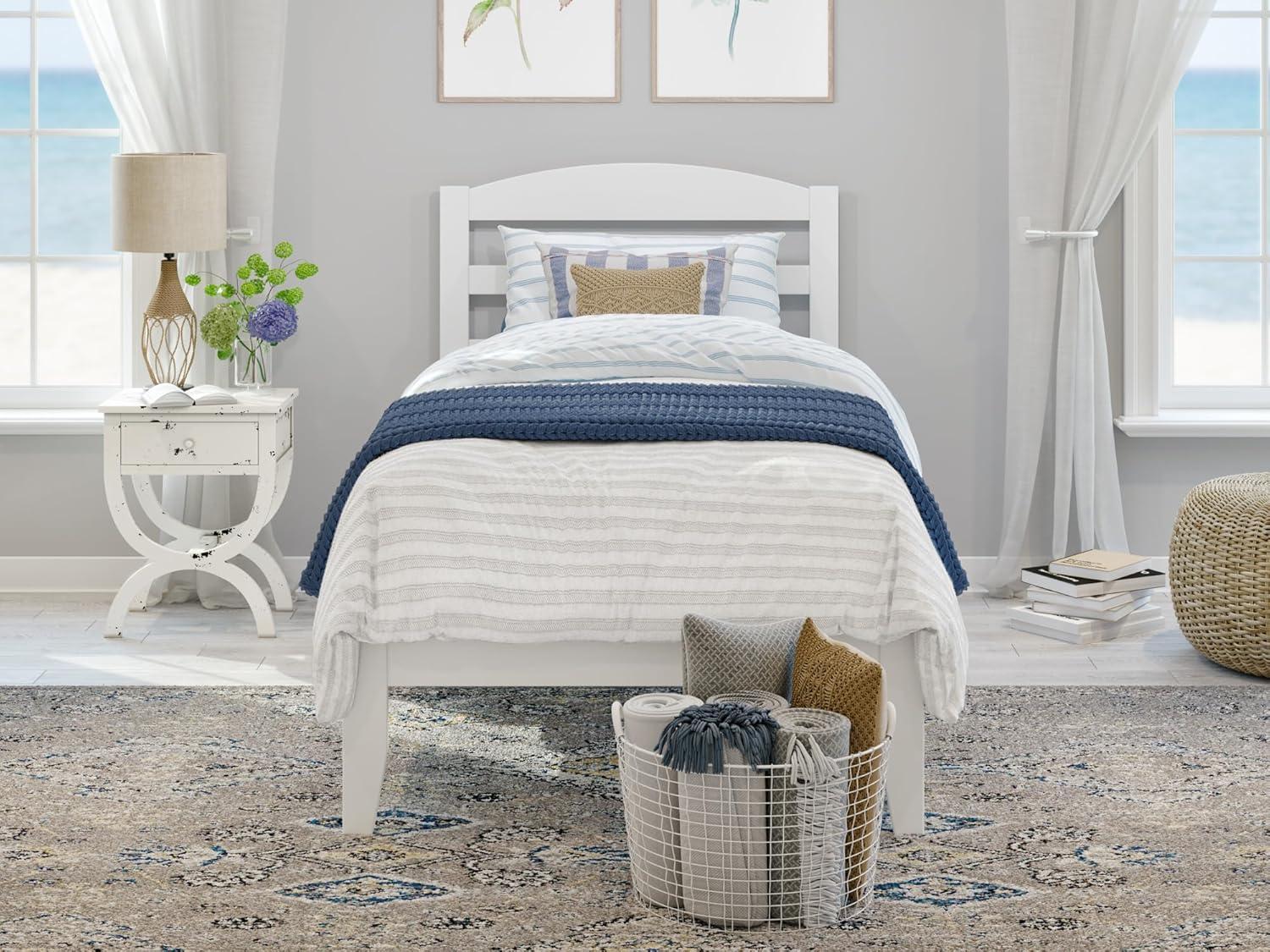AFI Furnishings Warren Platform Bed T WH