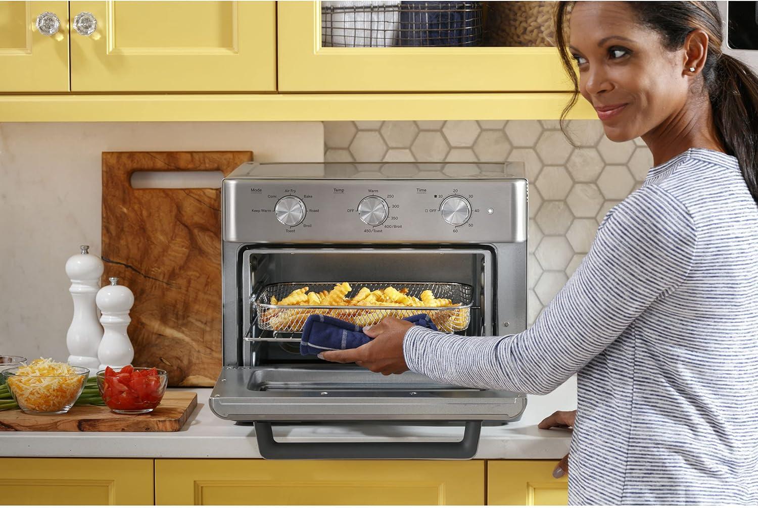 GE Appliances GE Mechanical Air Fry 7-In-1 Toaster Oven