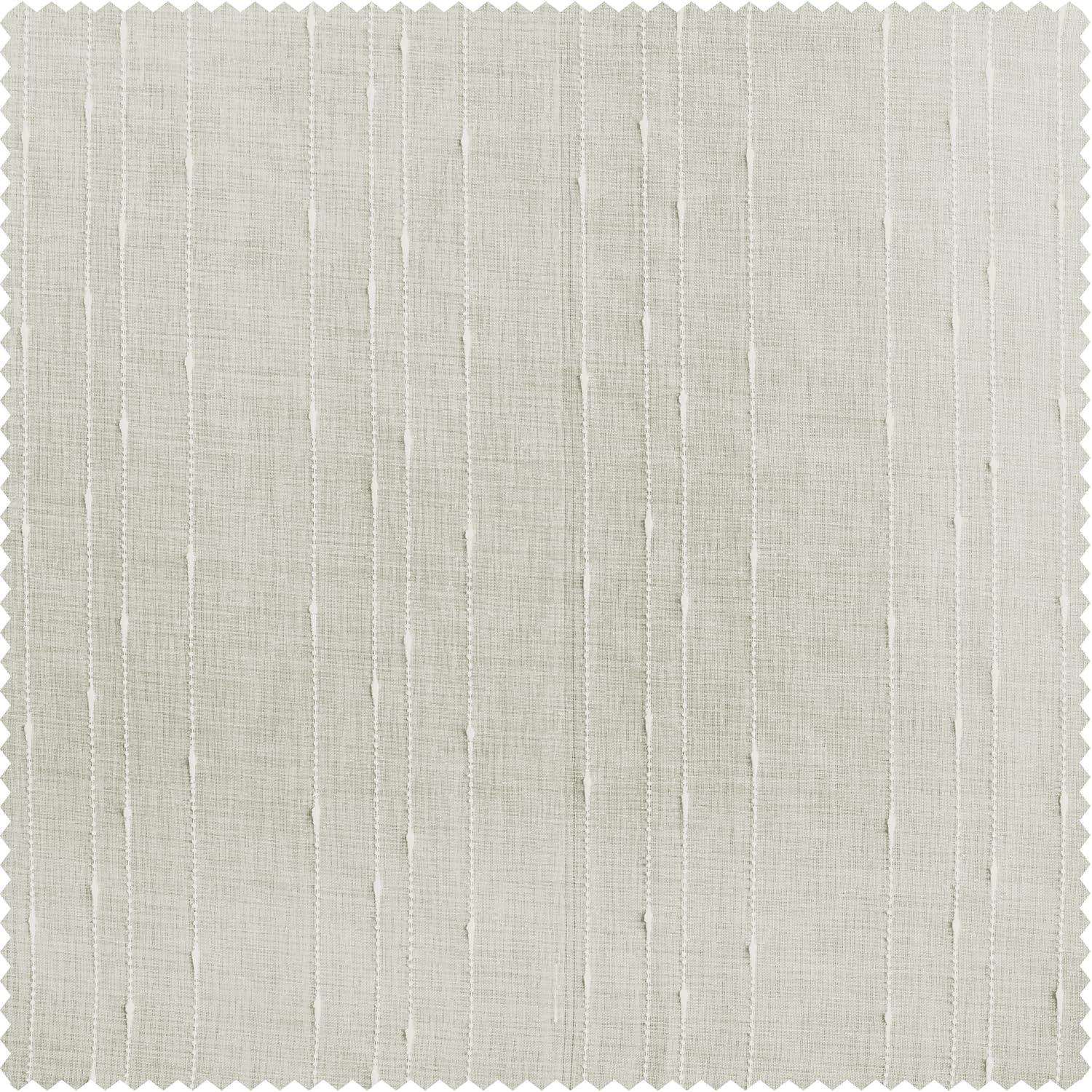 Montpellier Striped Faux Linen Sheer Curtain (1 Panel), Montpellier, 50W X 96L