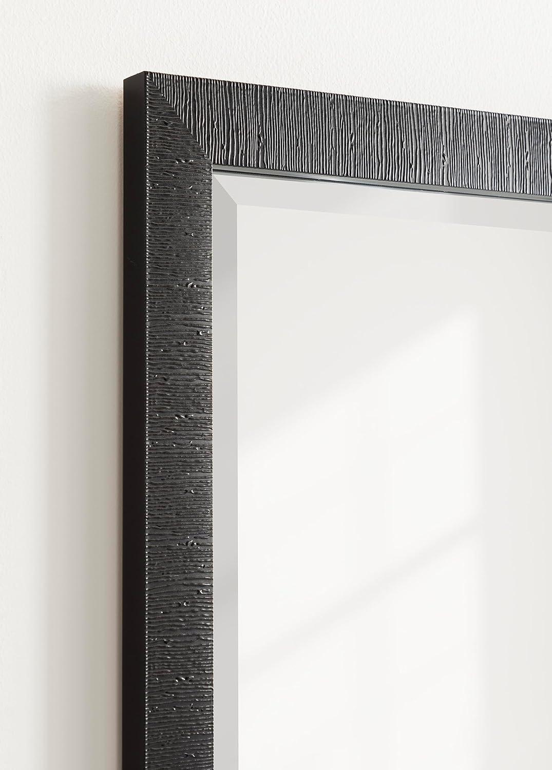 Hokku Designs Farhi Rectangle Embossed Bathroom Wall Mirror