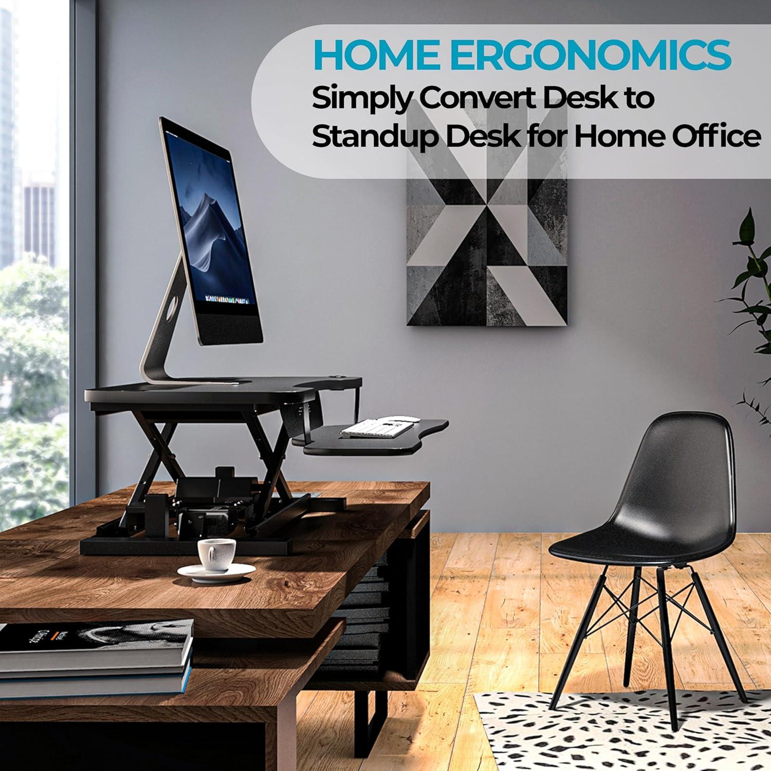 VERSADESK VersaDesk PowerPro Electric Height Adjustable Desk Converter w/ USB Charging Port