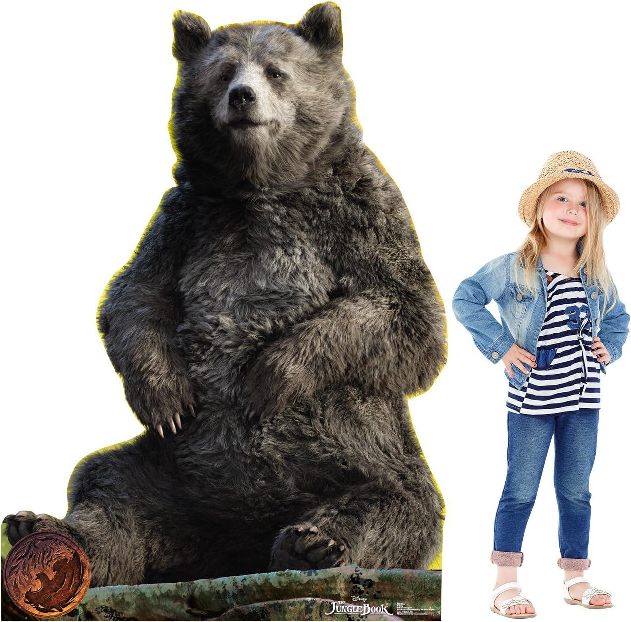 Advanced Graphics 2168 62 x 45 in. Baloo - Disney Live Action The Jungle Book Cardboard Standup