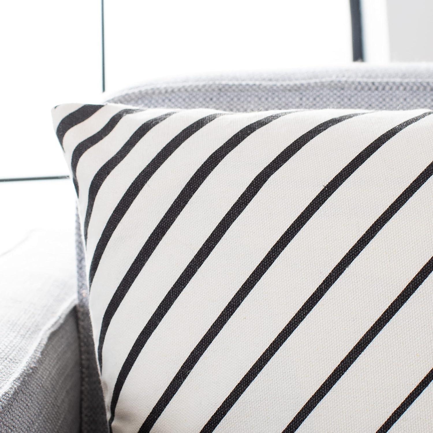 Safavieh Chevron Faux Leather Reversible Throw Pillow