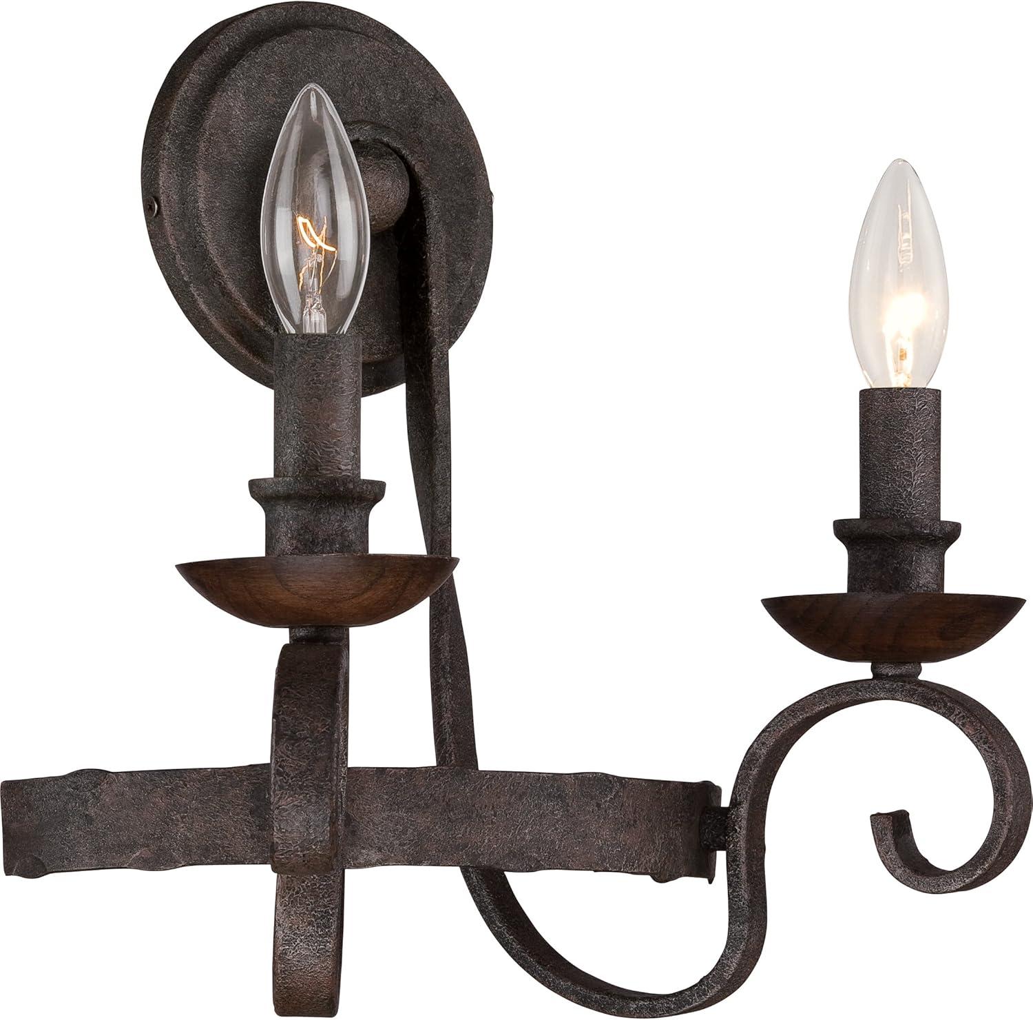 Quoizel Lighting Noble 2 - Light Sconce in  Rustic Black