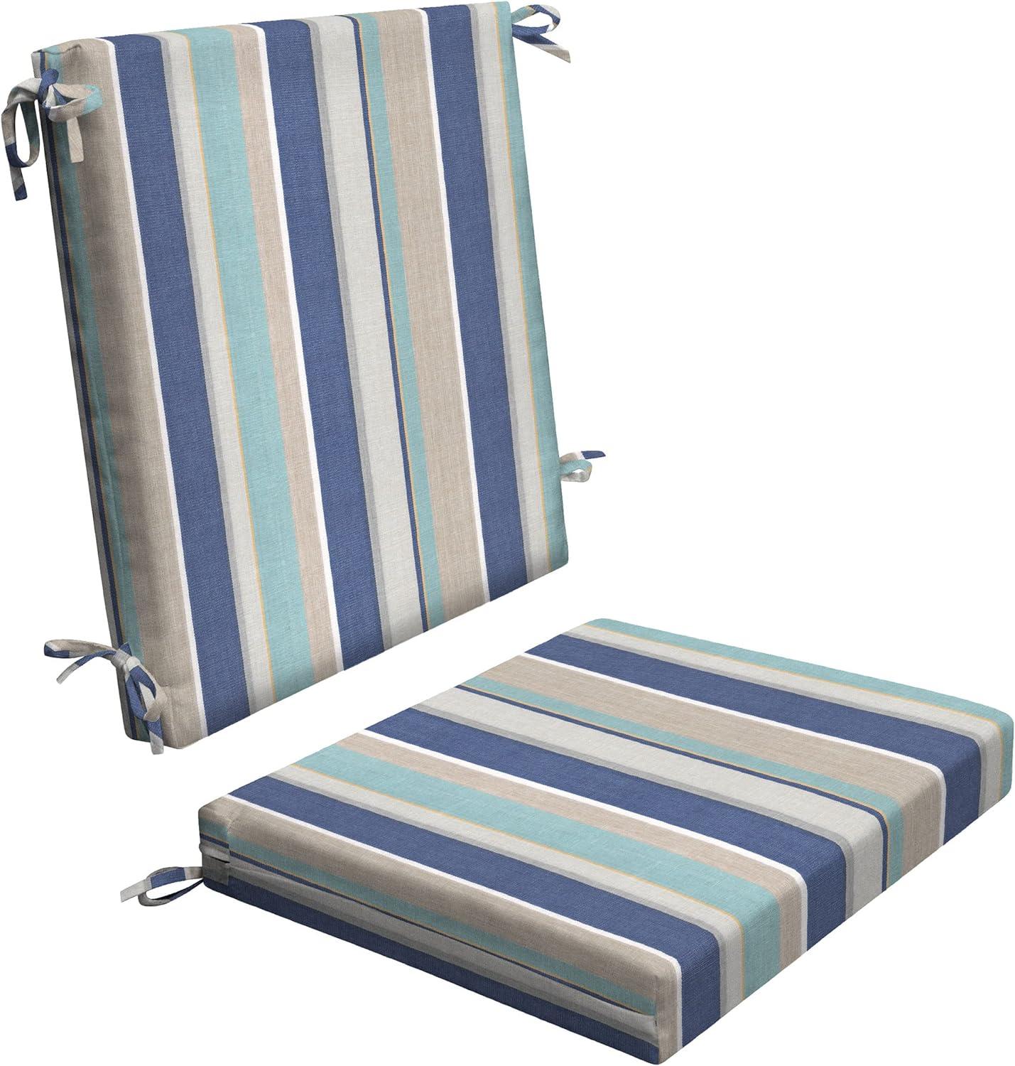 Honeycomb Outdoor Midback Dining Chair Cushion