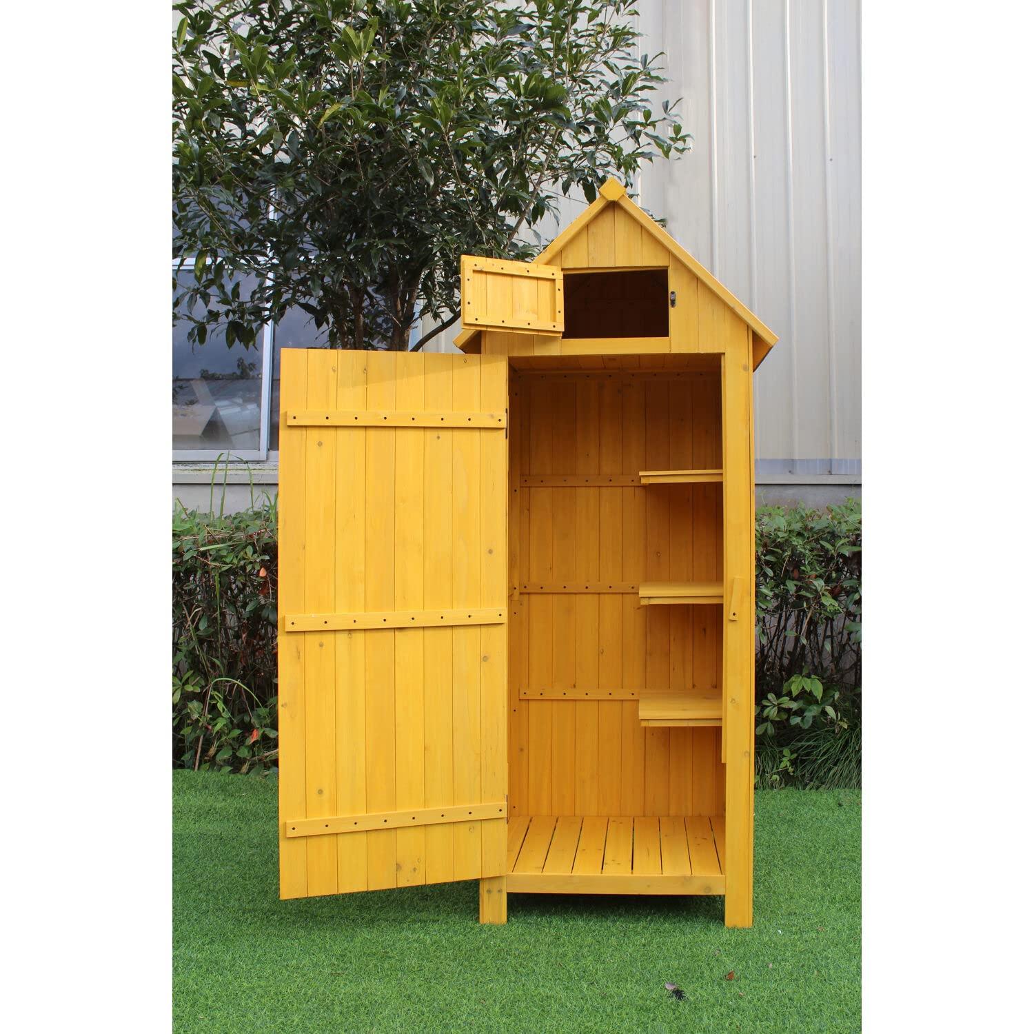 Hanover 2 ft. 5 in. W x 2 ft D Solid Wood Storage Shed