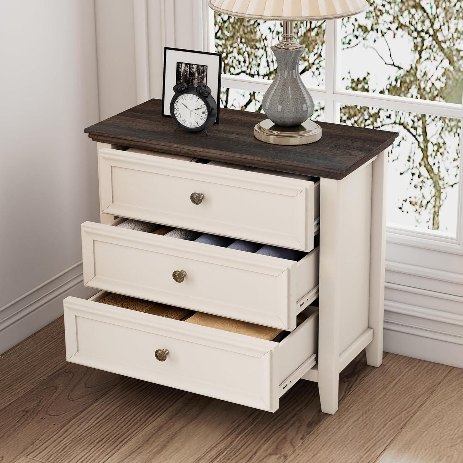 Drawers Dresser for Bedroom White - 5-drawer