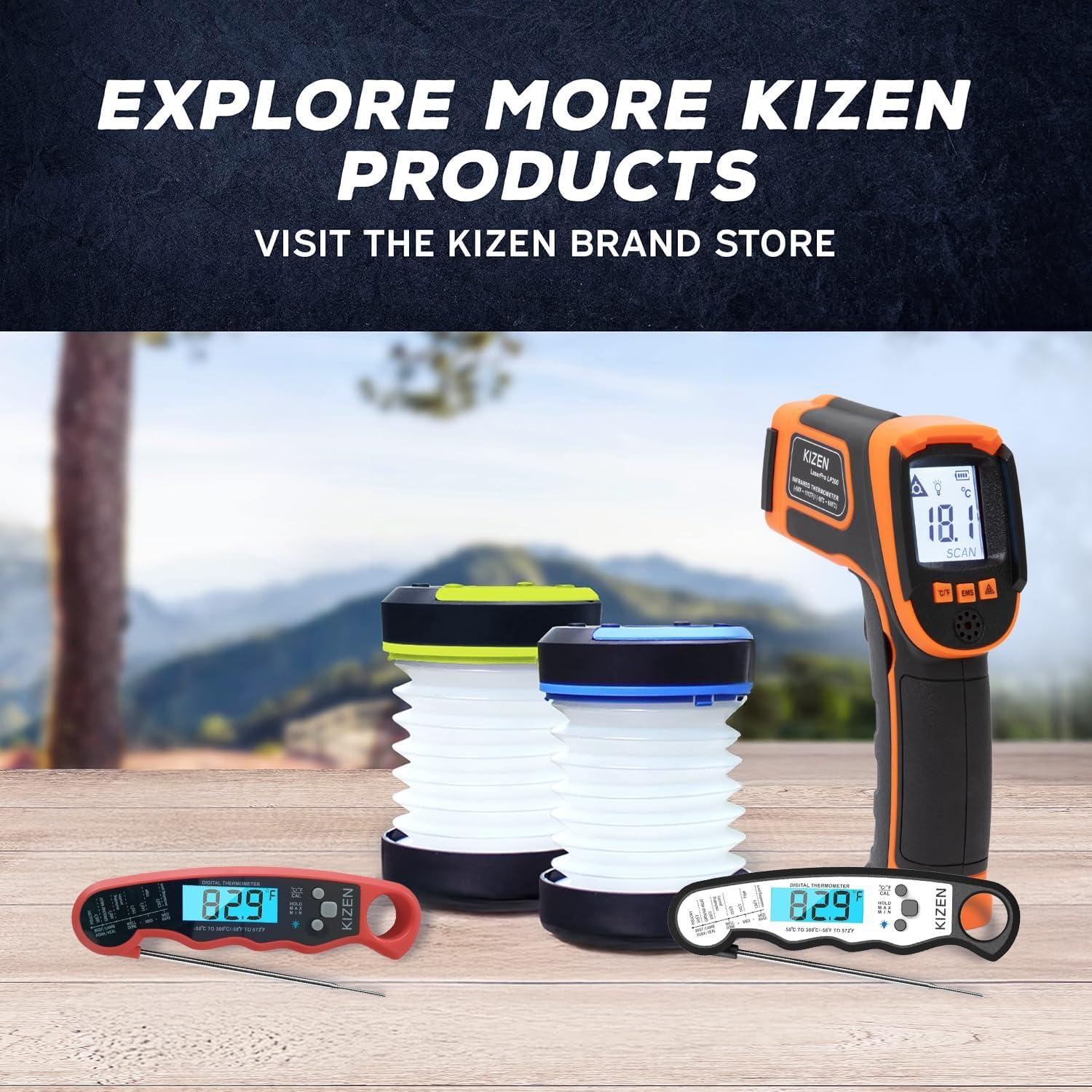 High Accuracy Black and Orange Infrared Digital Thermometer Gun