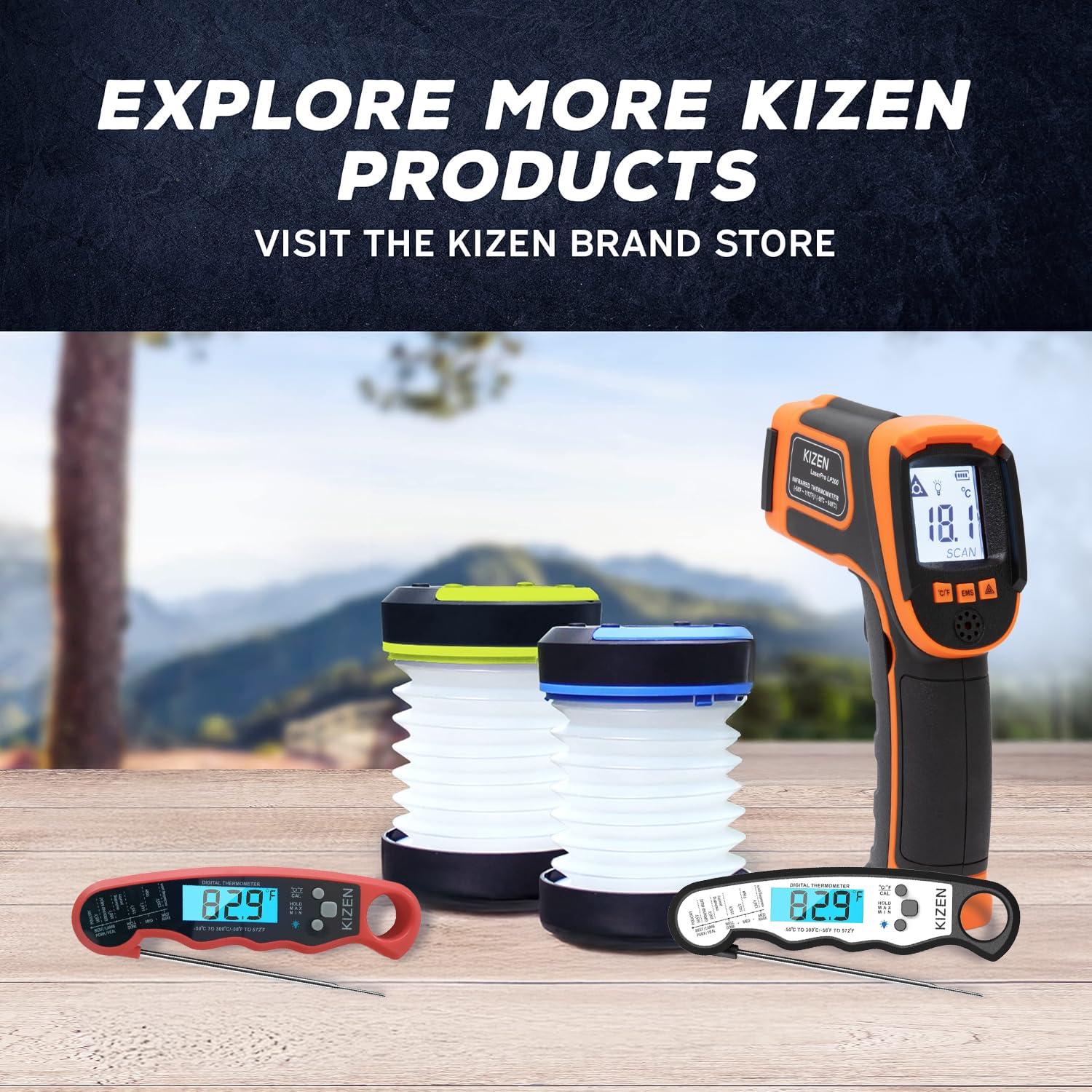 High Accuracy Black and Orange Infrared Digital Thermometer Gun
