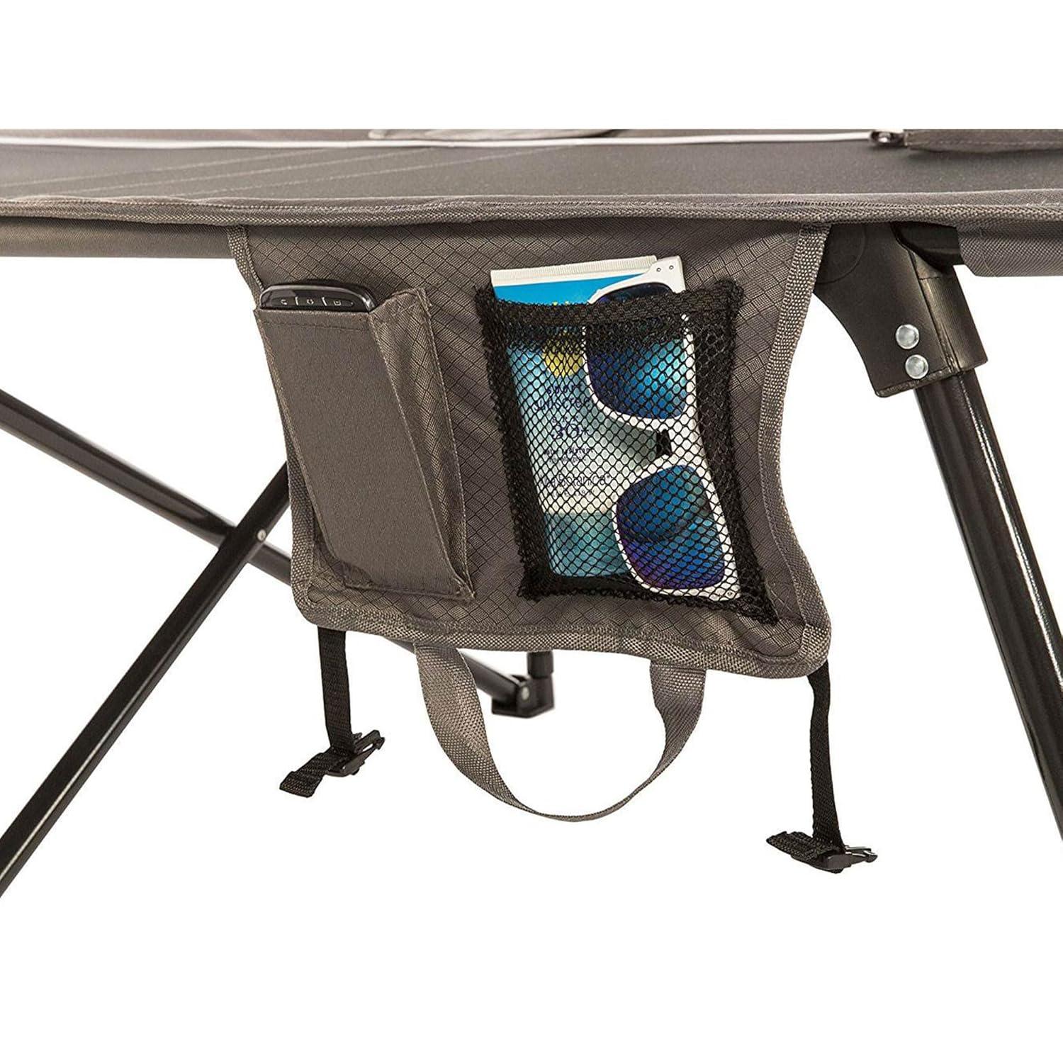 Kamp-Rite Kamp-Rite Oversized Kwik Cot Quick Setup 1 Person Sleeping Bed with Carry Bag