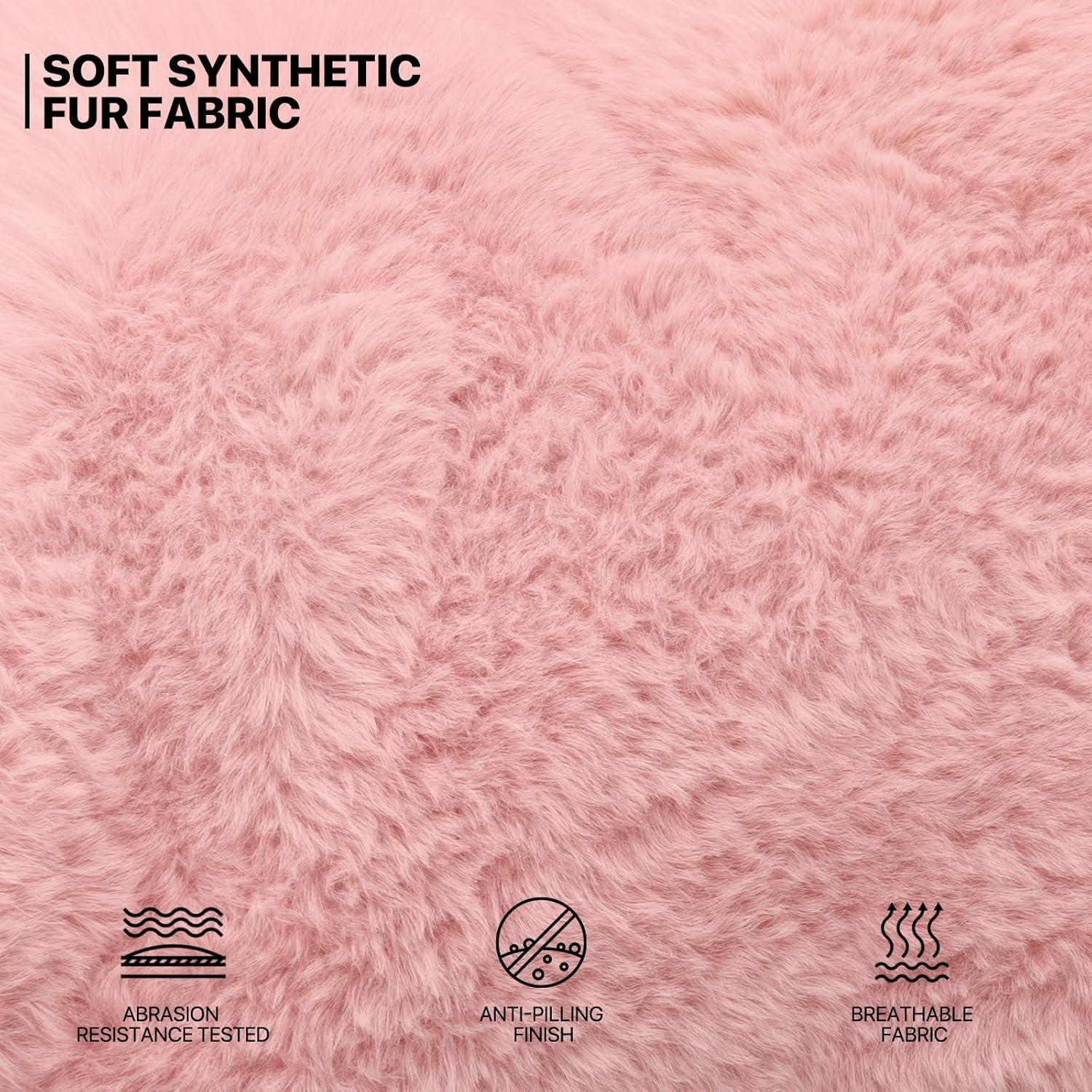 Mercer41 Amey Foldable Round Saucer Chair Portable Dorm Chair Lounge Chair Accent Chair for Bedroom Living Room