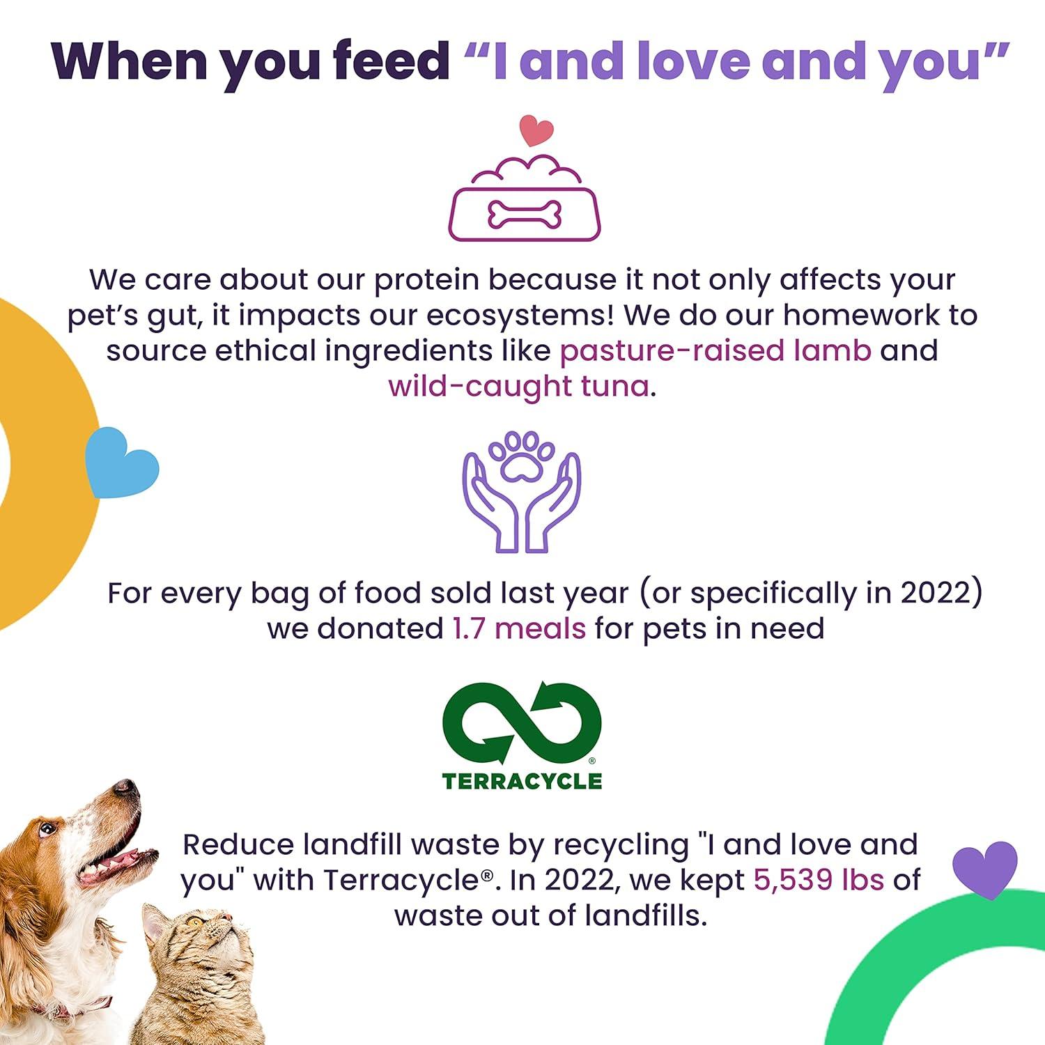 "I and love and you" Naked Essentials Chicken & Duck Flavor Dry Cat Food Grain-Free, 3.4 lb. Bag
