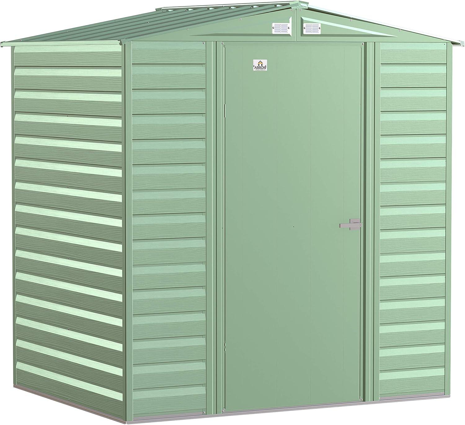 Arrow Select Steel Storage Shed, 6x5