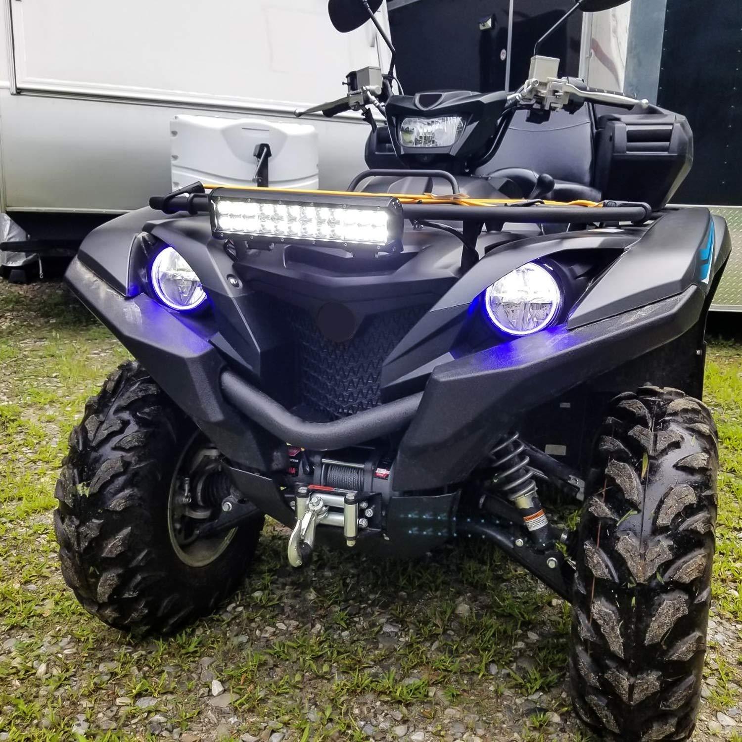 Nilight 12 inch 72W Light Spot Durable Light Bar fits SUV ATV UTV