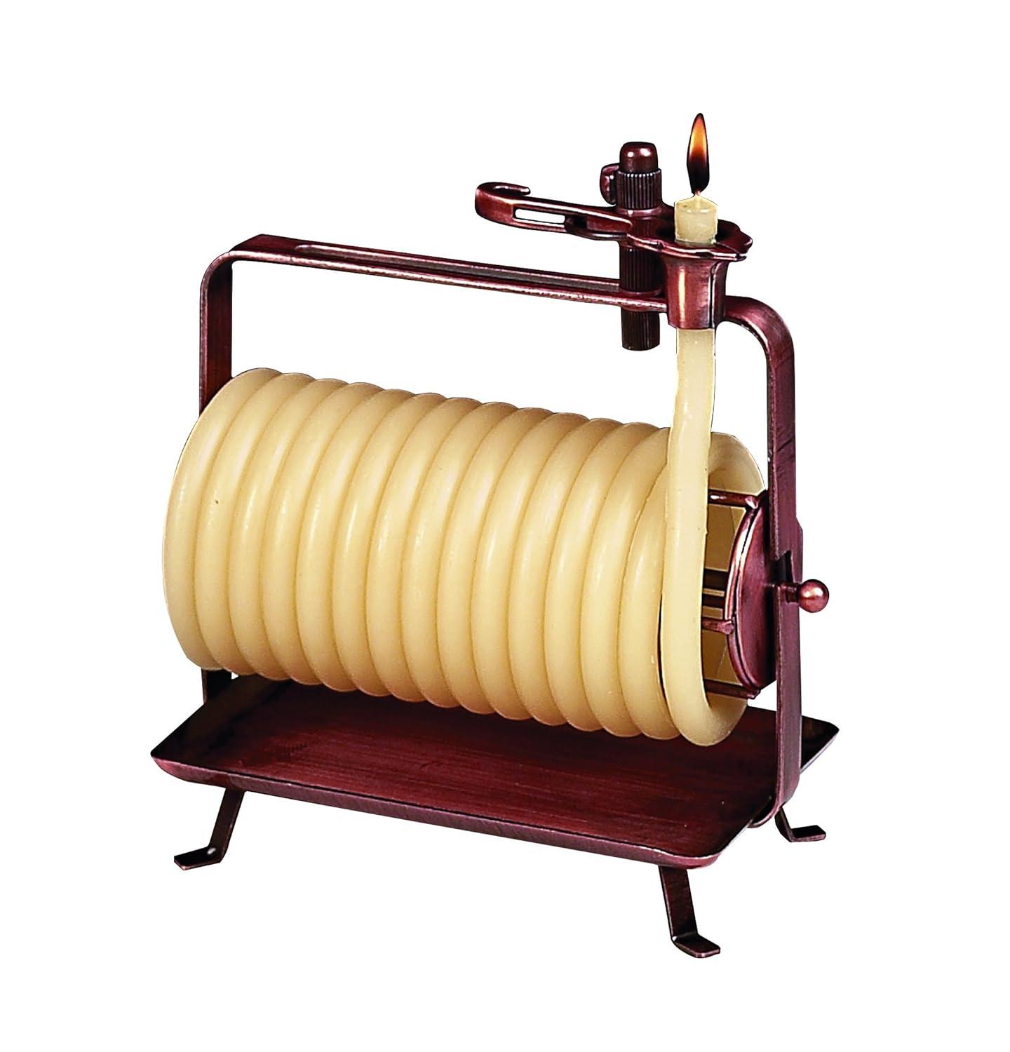 48-Hour Horizontal Candle Natural Beeswax with Cotton Wick