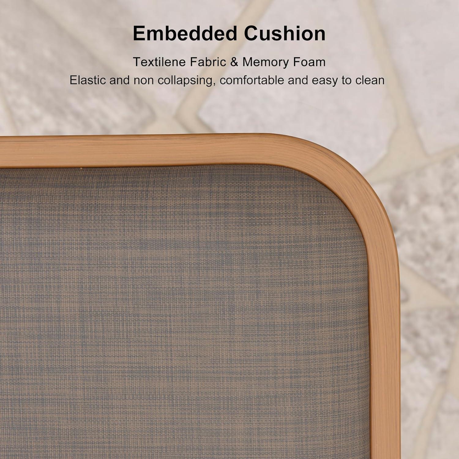 7-Piece Aluminum Wicker Dining Table and Chairs Patio Outdoor Dining Set Teak Patio Furniture Set with Cushions, Brown