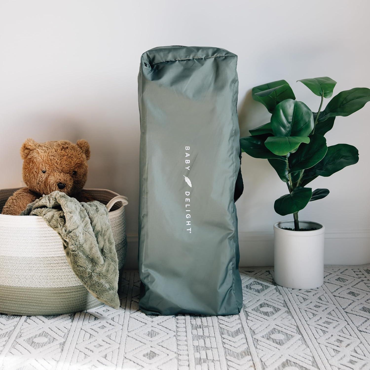 Baby Delight Lunaire Organic Crib - Sage