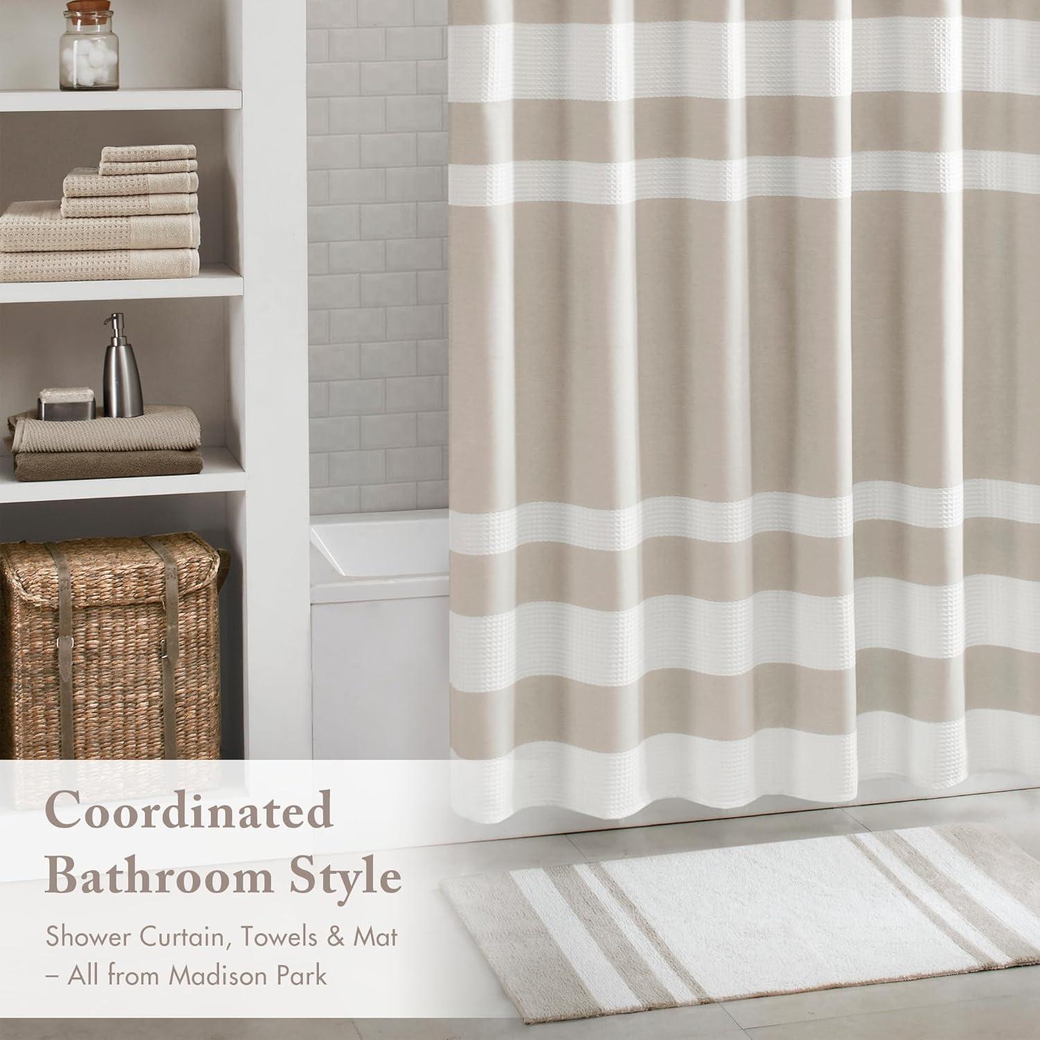 Madison Park Cotton Reversible Bath Rug