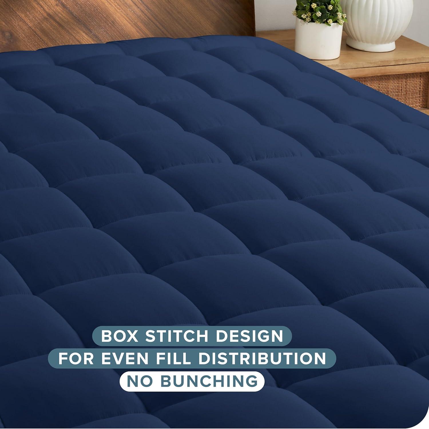 Bare Home Cotton Top Mattress Pad