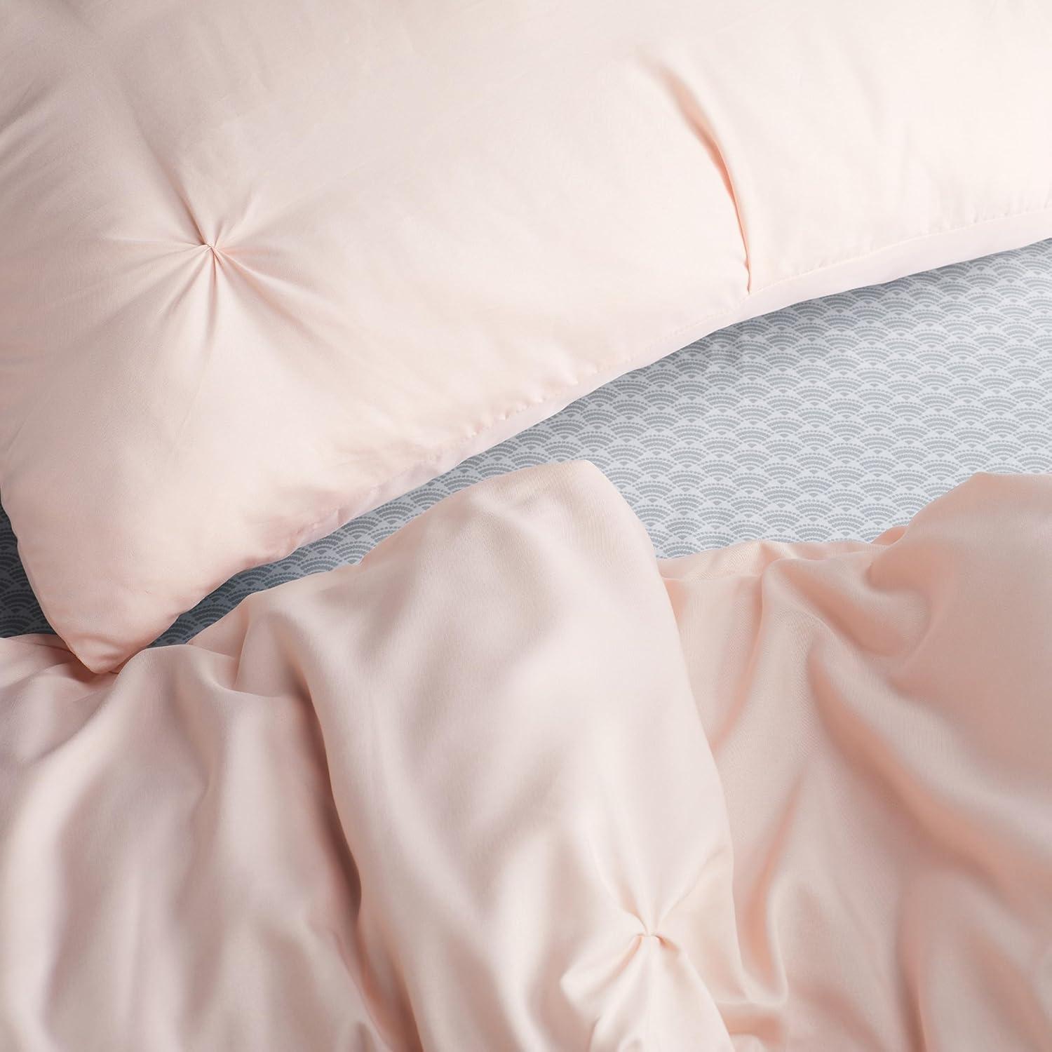 Serta Serta Simply Clean Microfiber Pleated 7 Piece Comforter Set