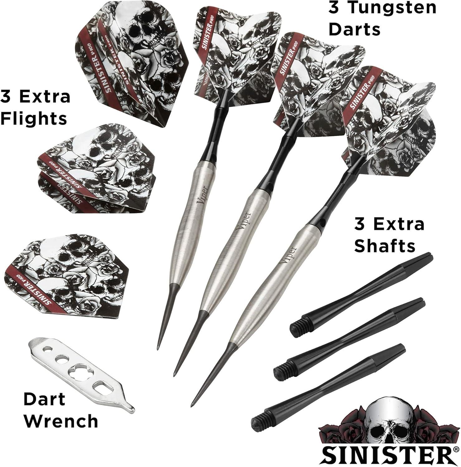 Viper Sinister 95% Tungsten Steel Tip Darts 24 Grams