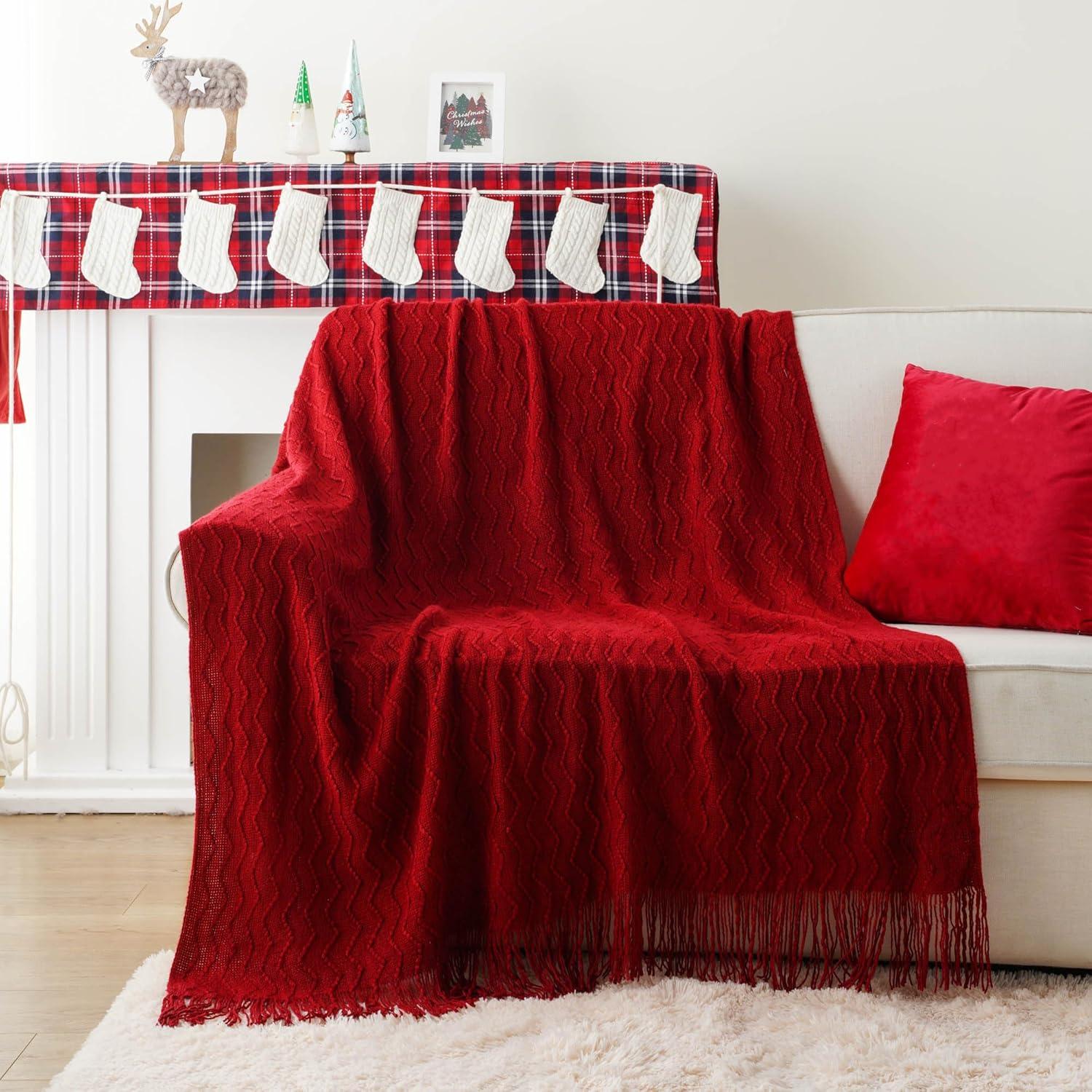 Battilo Home Plain Weave / Muslin Throw Blanket