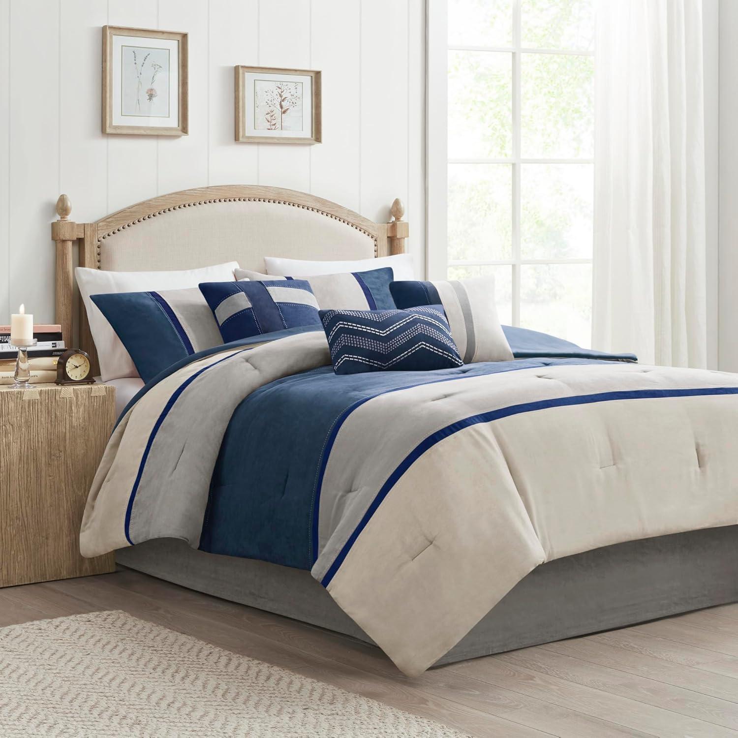 Madison Park Palisades Microfiber Comforter Set