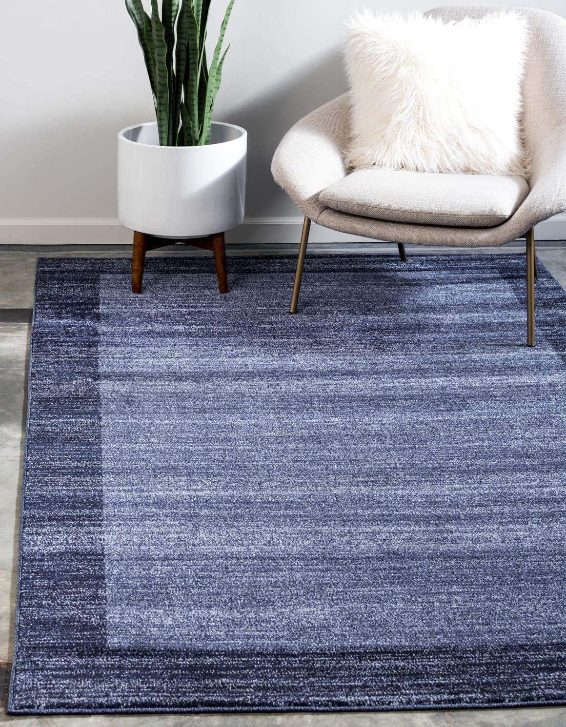 Unique Loom Del Mar Abigail Solid Indoor Woven Area Rug