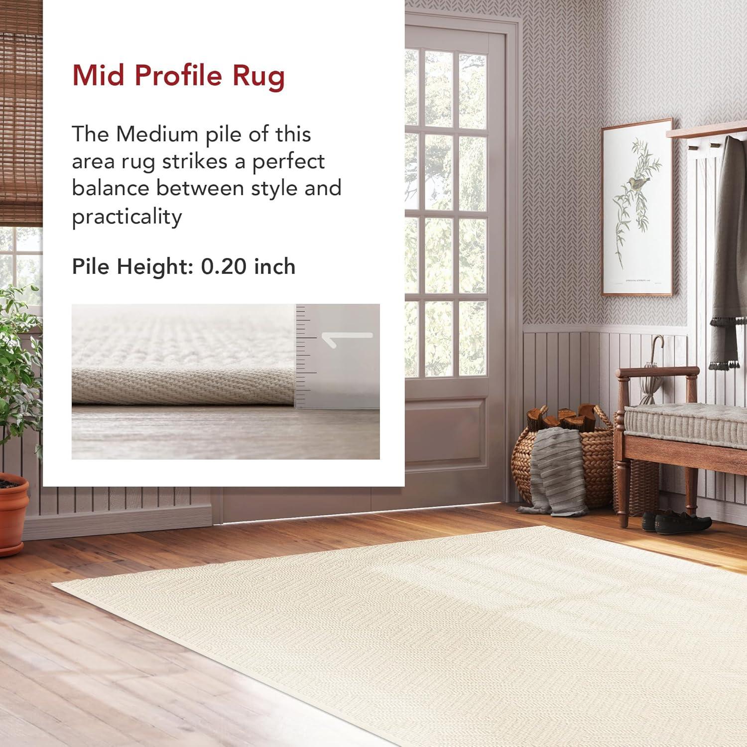 Nuloom Natural Textured Suzanne Indoor Area Rug