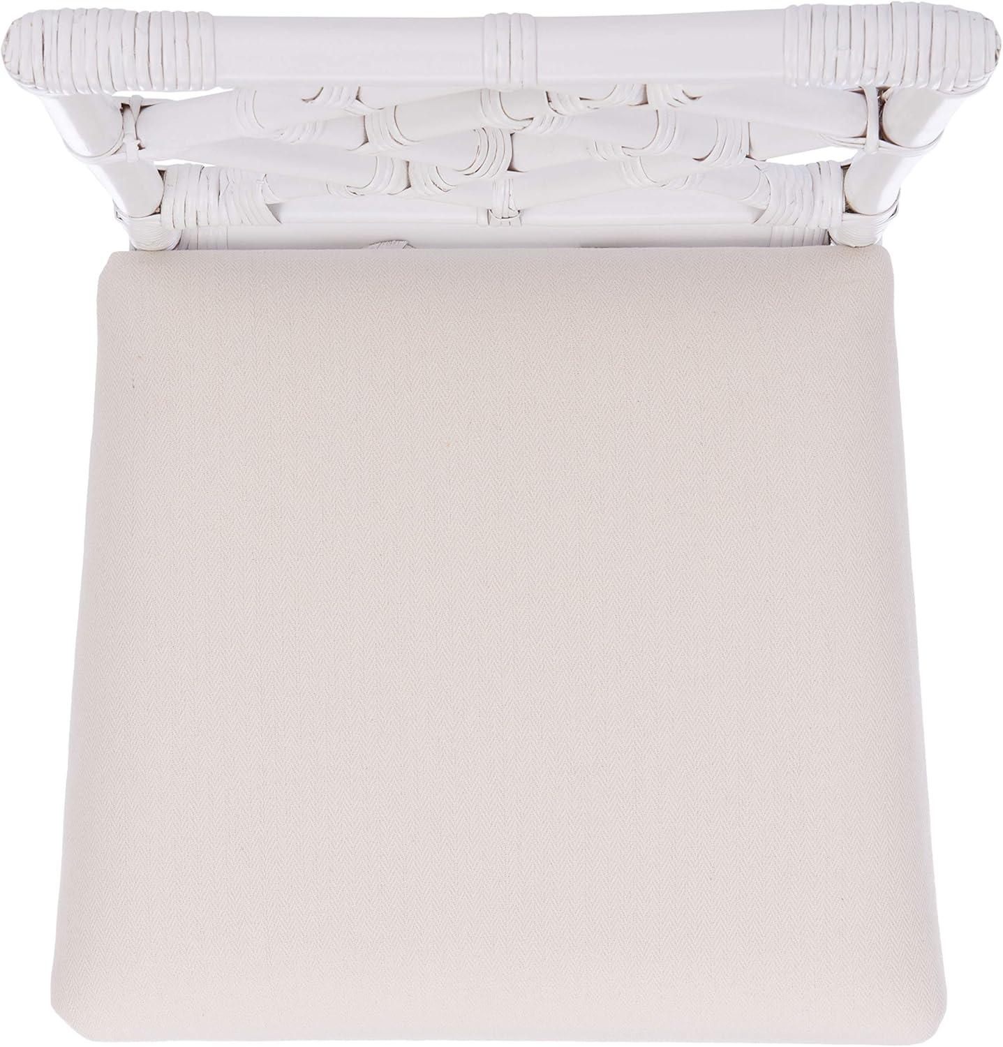 Bhumi Accent Chair W/ Cushion (Set of 2) - ACH6509 - White/White - Safavieh