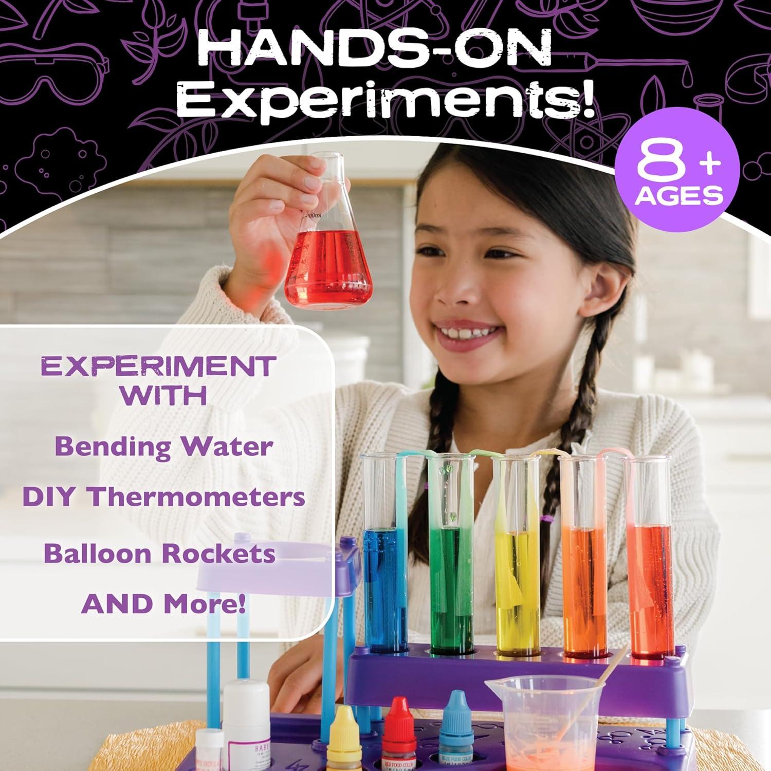 MindWare Science Academy: Zoom, Ooze & Explore Ultimate Lab 15+ Amazing Experiments for Teens & Kids Ages 8 & Up Over 40 Experiments with All Ingredients Included