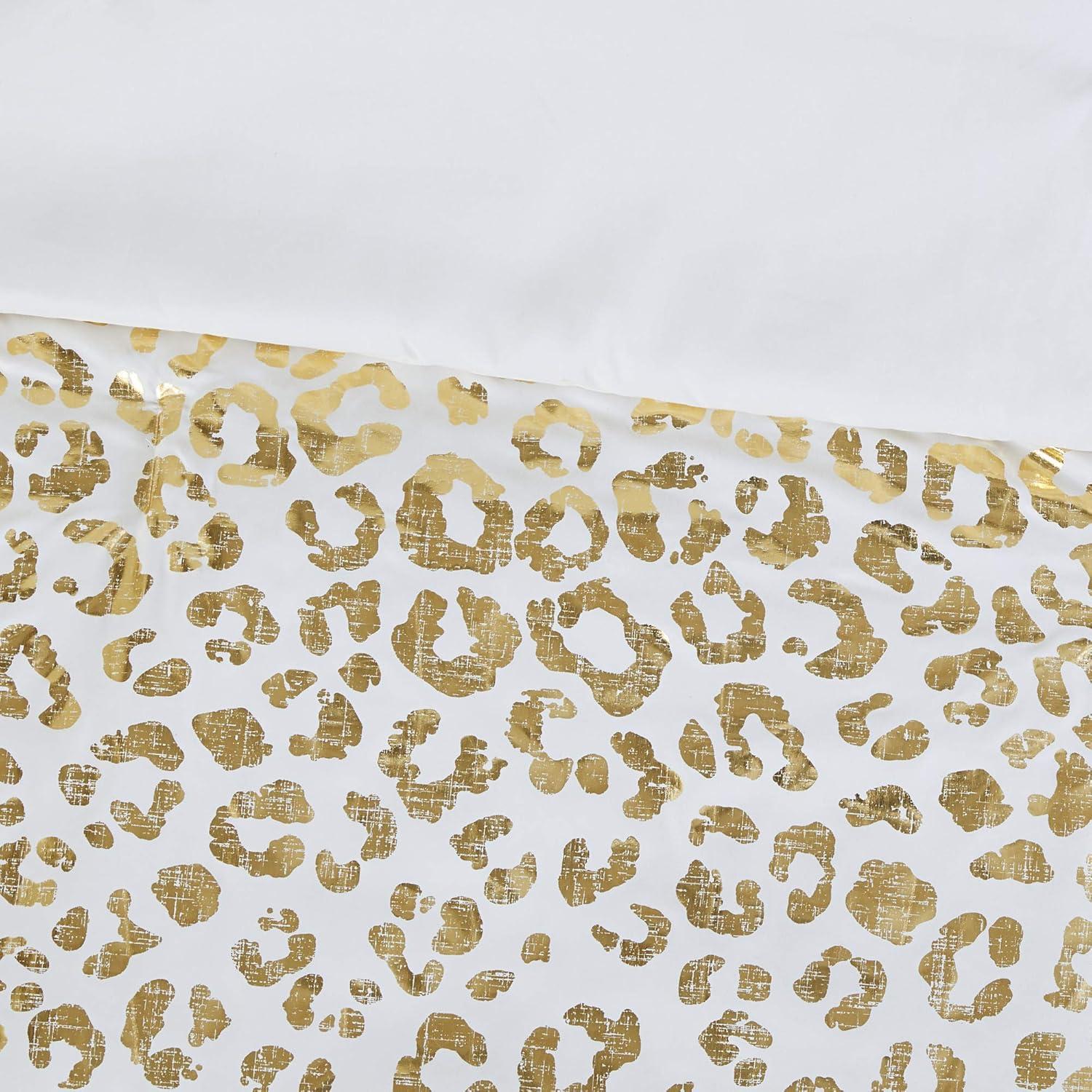 510 Design Lillie Metallic Animal Print Comforter Set